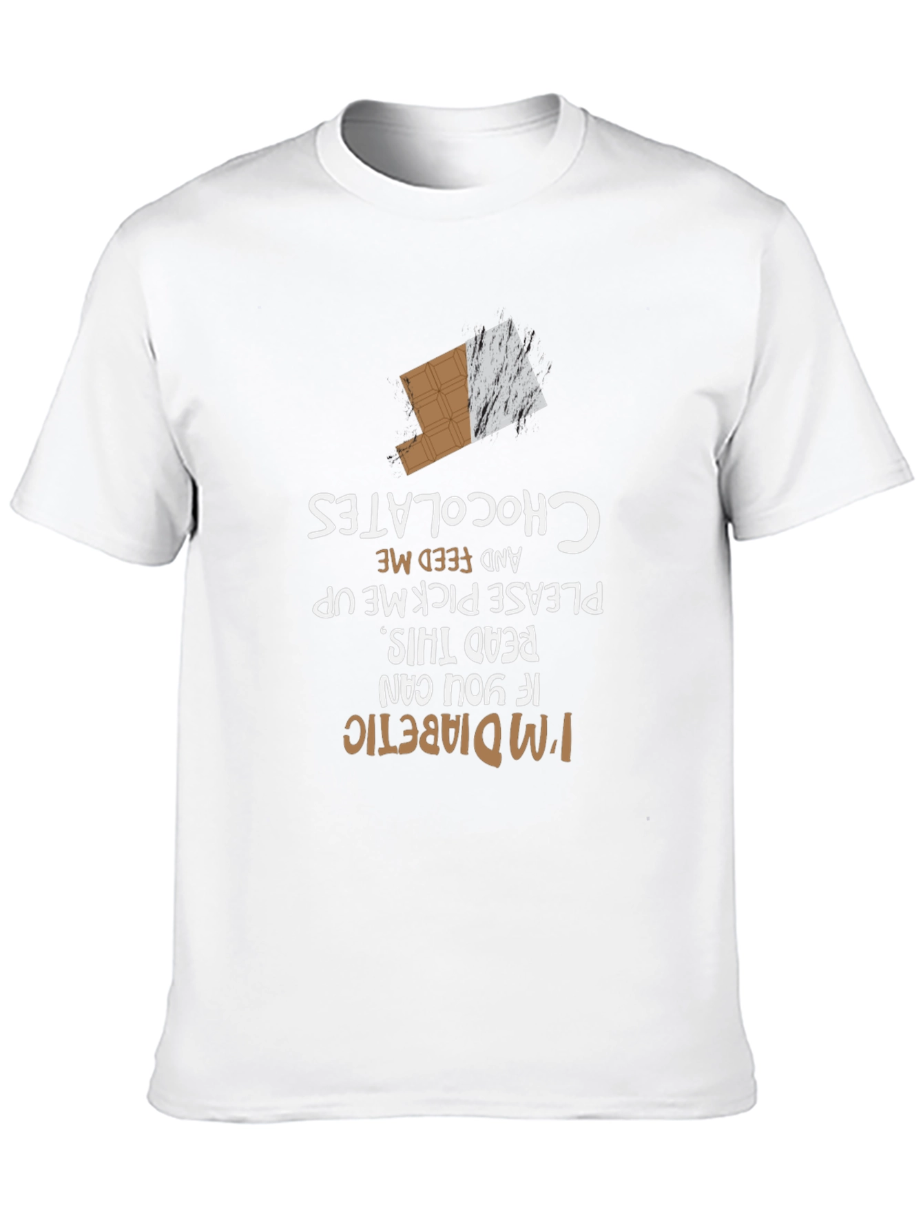 Im Diabetic Read This Chocolate Lover T-Shirt