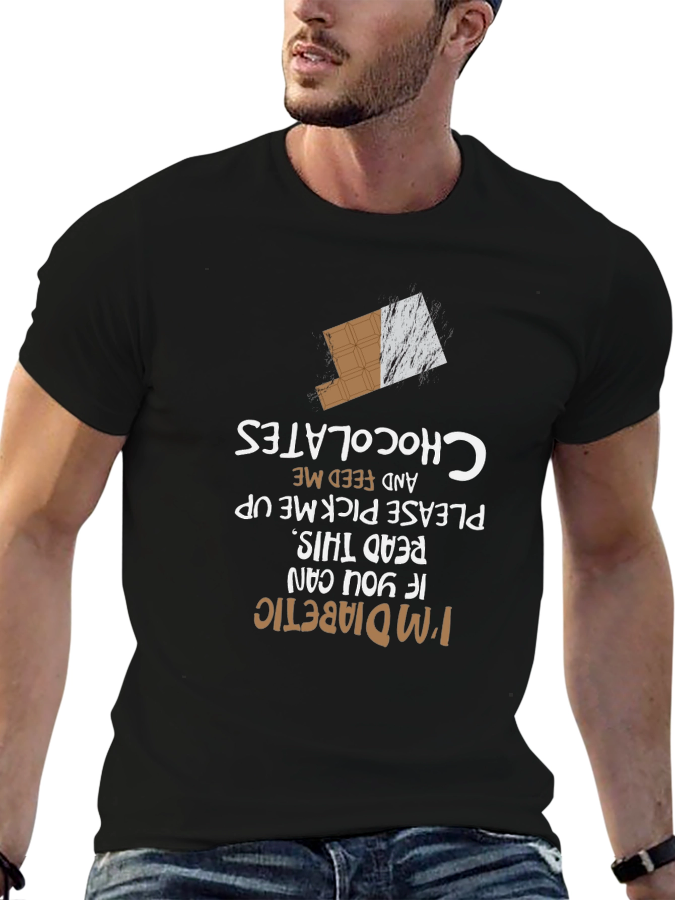 Im Diabetic Read This Chocolate Lover T-Shirt