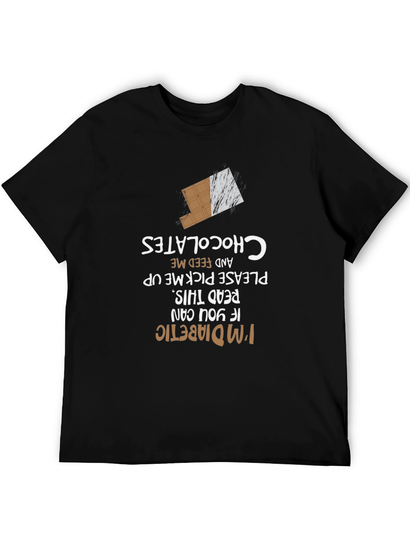 Im Diabetic Read This Chocolate Lover T-Shirt