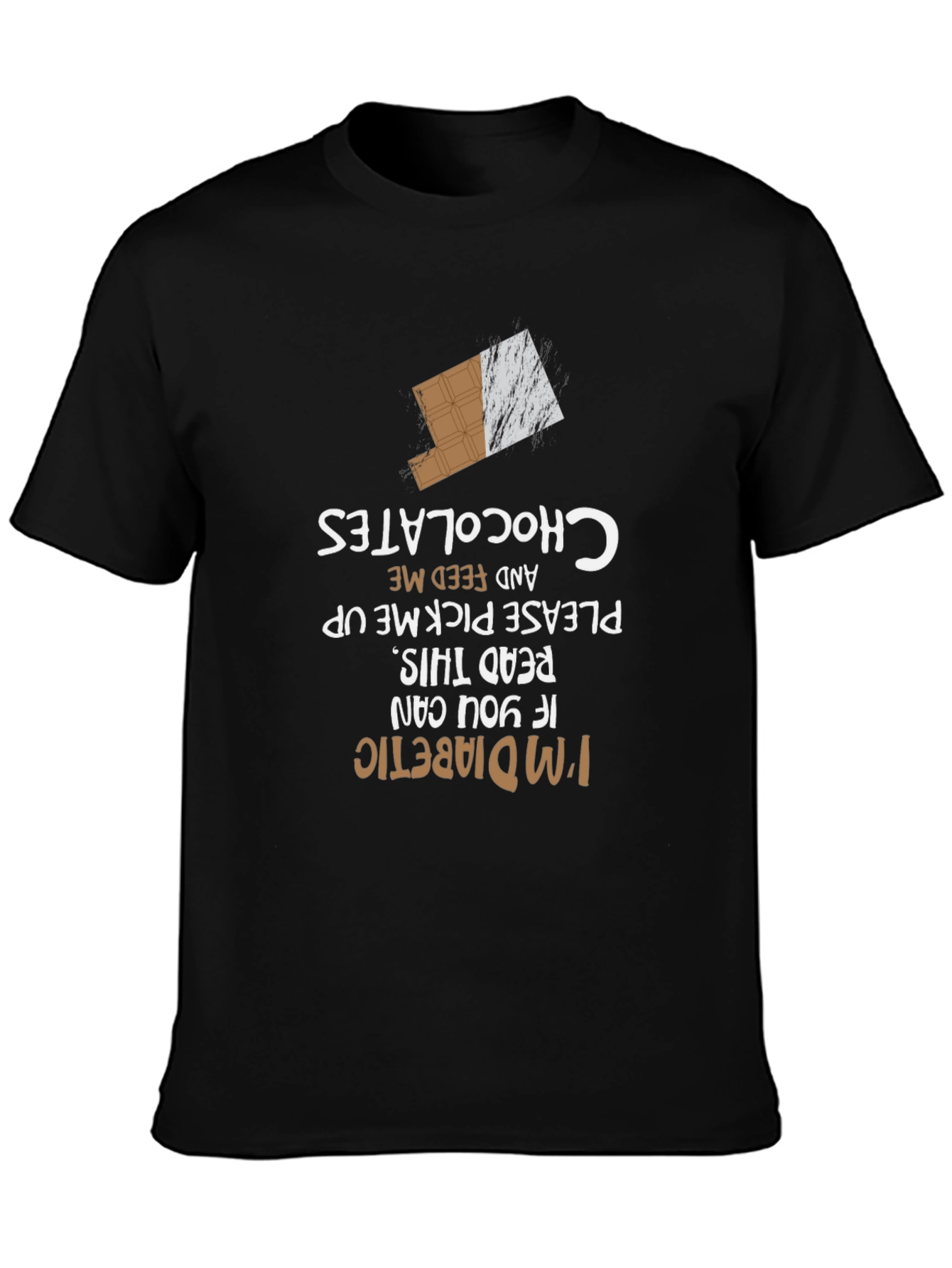 Im Diabetic Read This Chocolate Lover T-Shirt