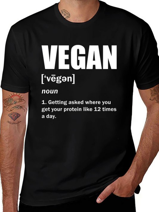 Vegan Definition T-Shirt - Protein Please!