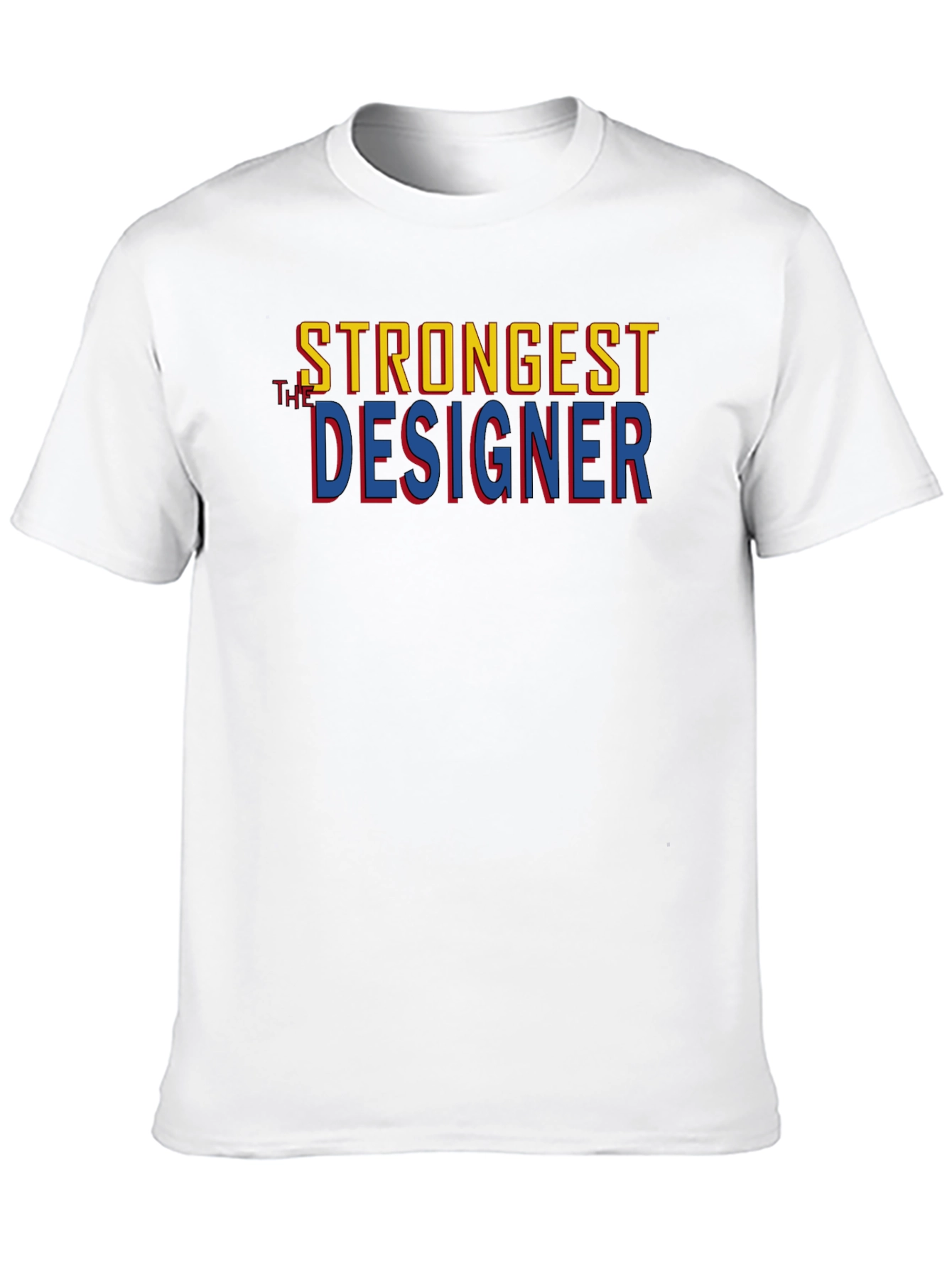 Strongest Designer Graphic Tee