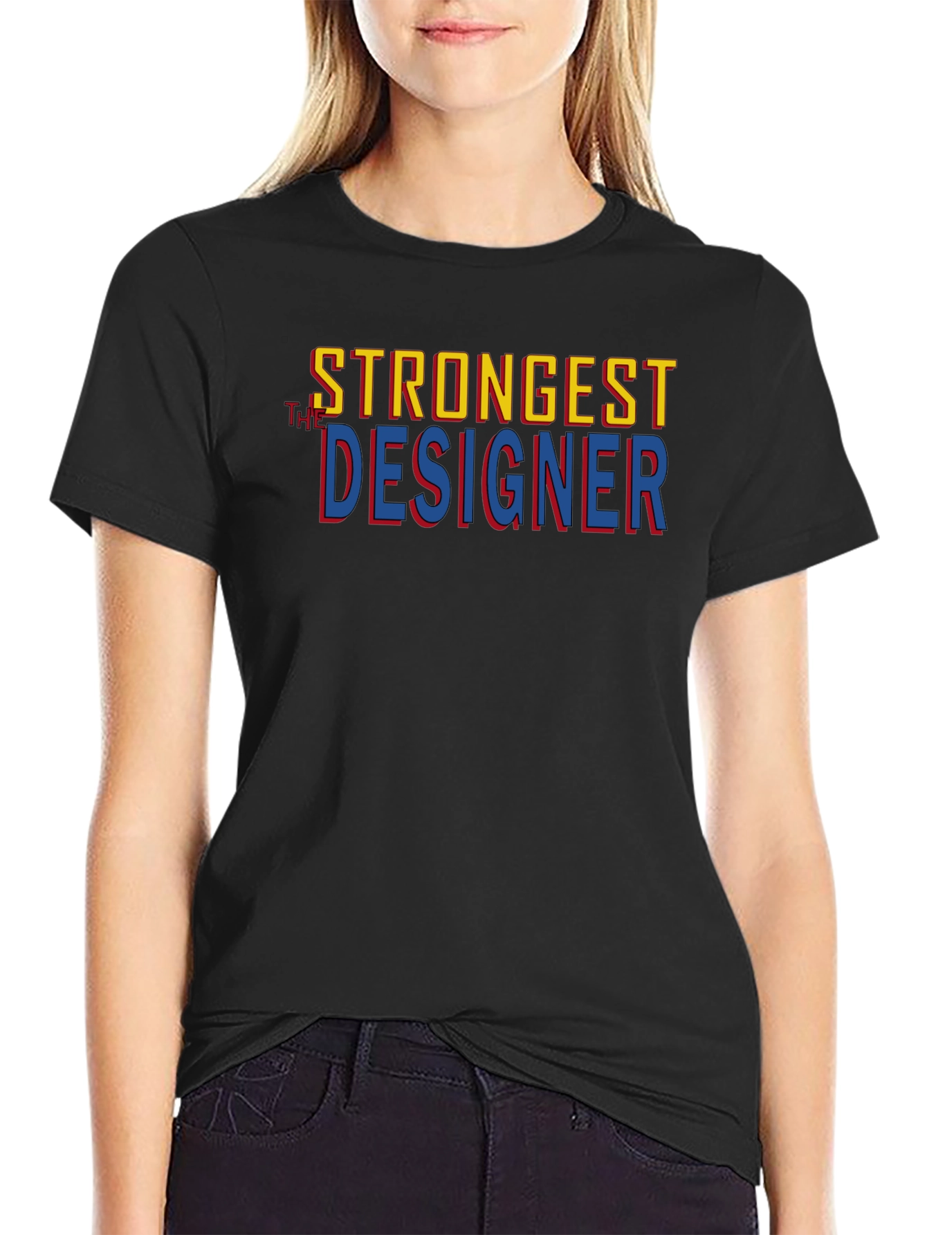 Strongest Designer Graphic Tee