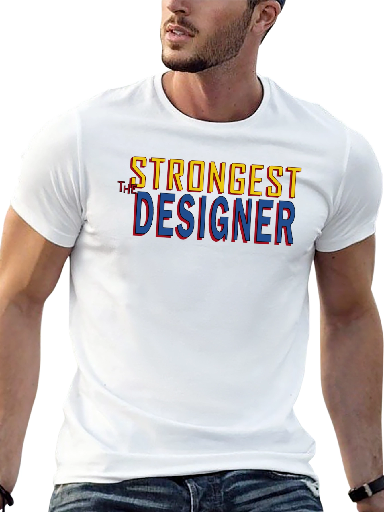 Strongest Designer Graphic Tee