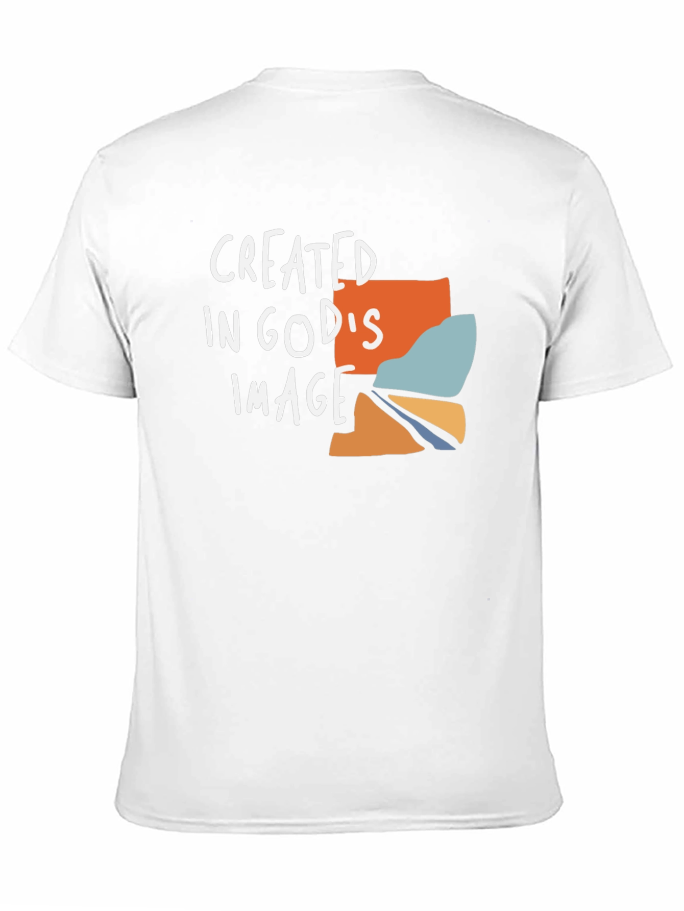 Created In Gods Image Black T-Shirt