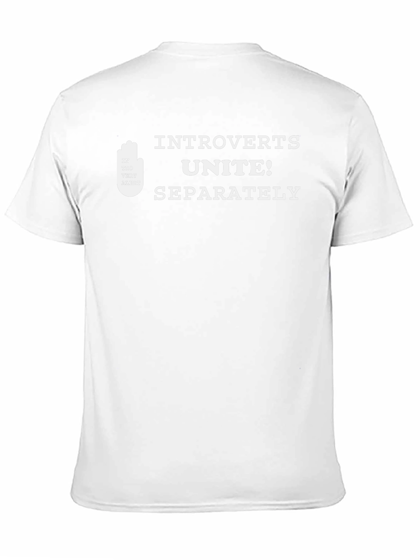 Introverts Unite T-Shirt - Black