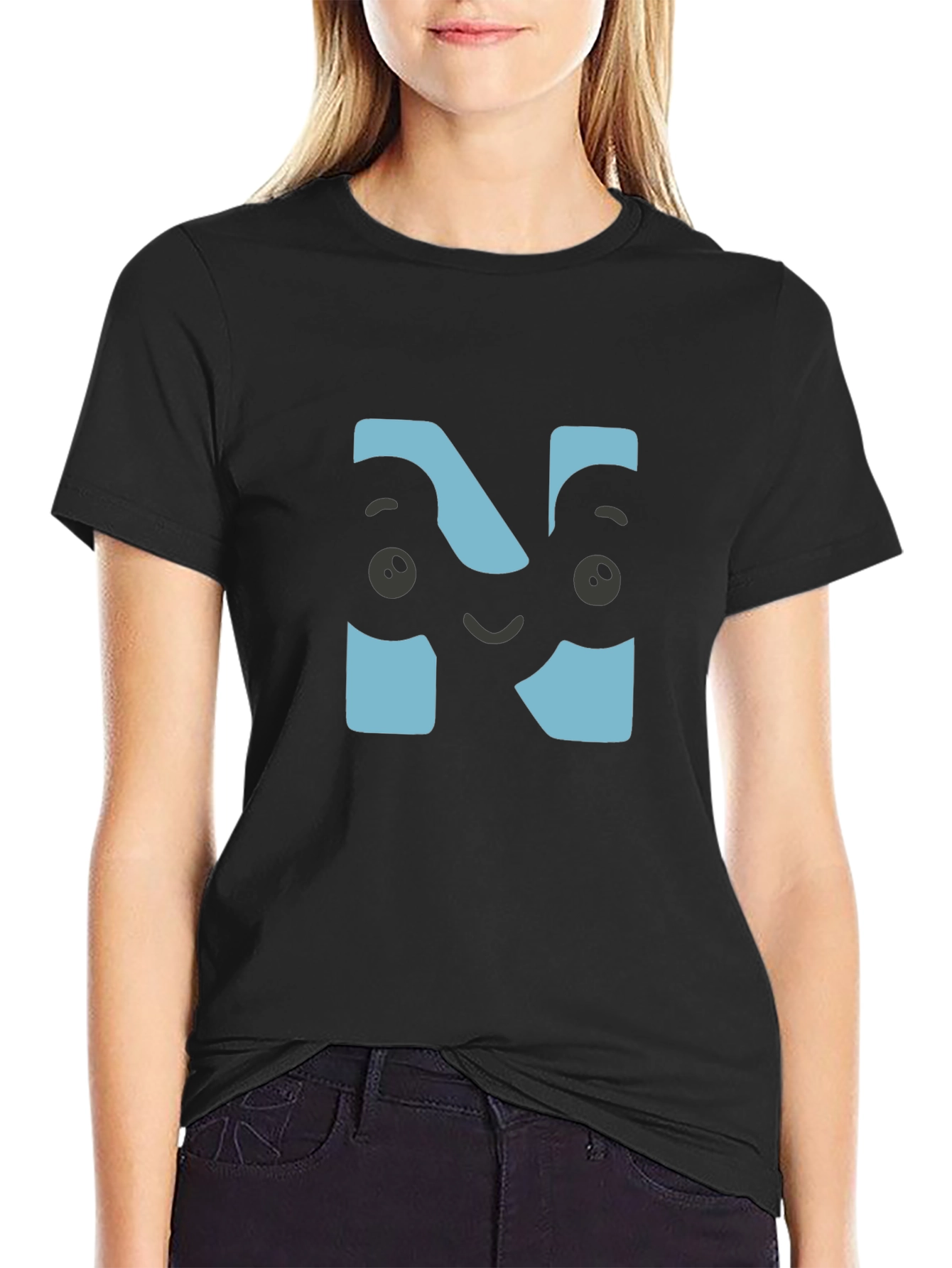 N Face Graphic Tee - Fun & Quirky