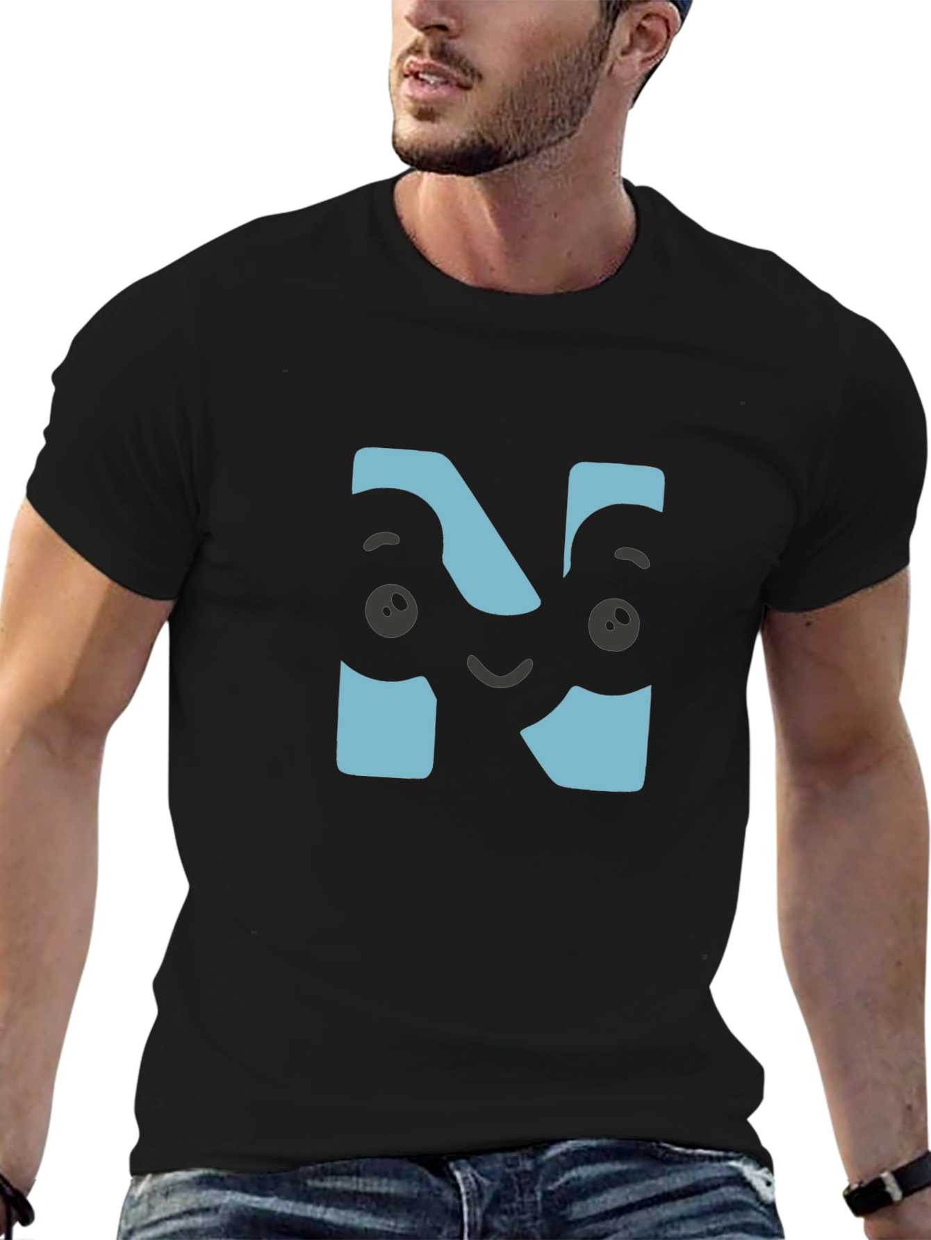 N Face Graphic Tee - Fun & Quirky