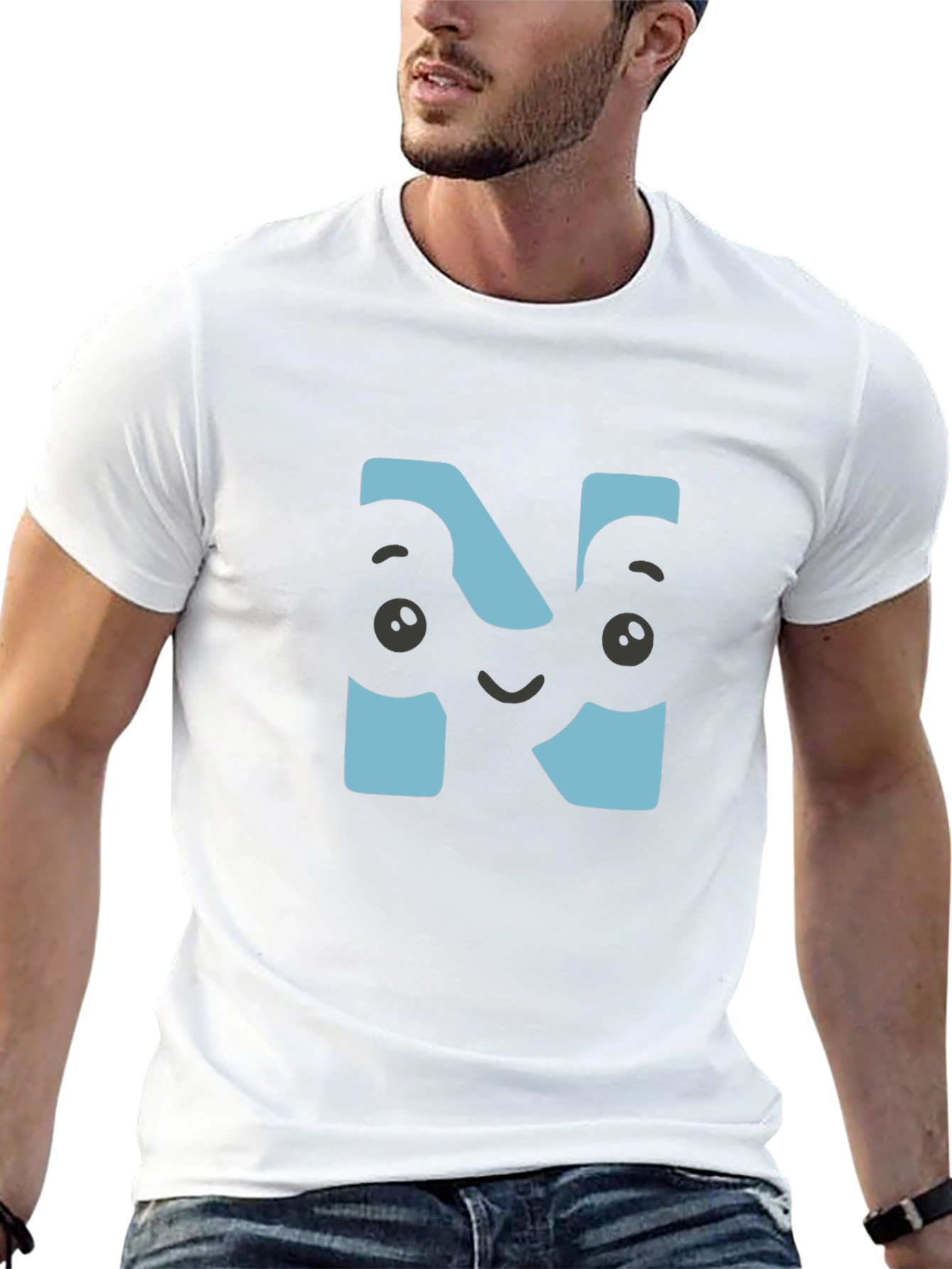 N Face Graphic Tee - Fun & Quirky
