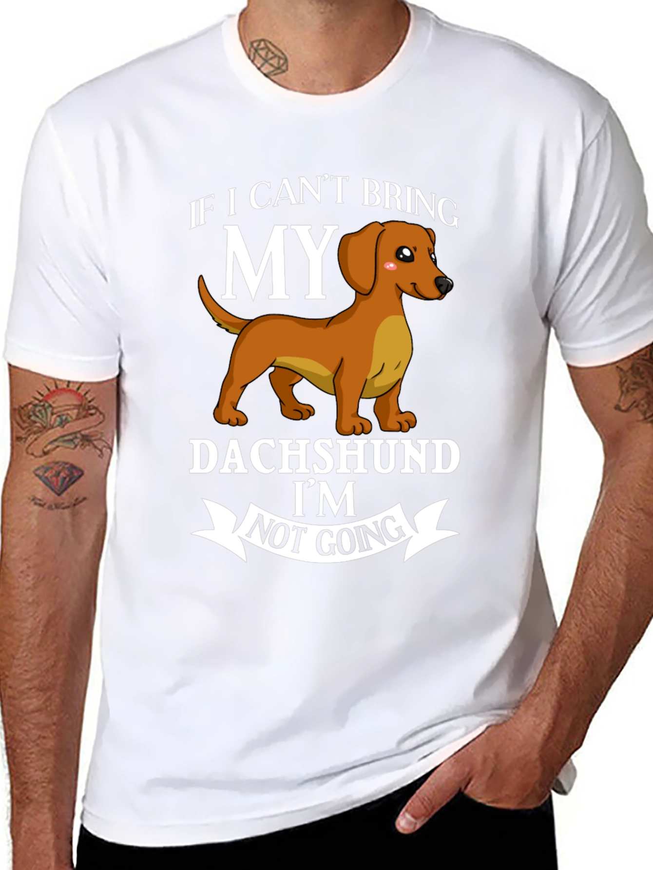 Dachshund Lover Graphic T-Shirt - Dog Breed Tee