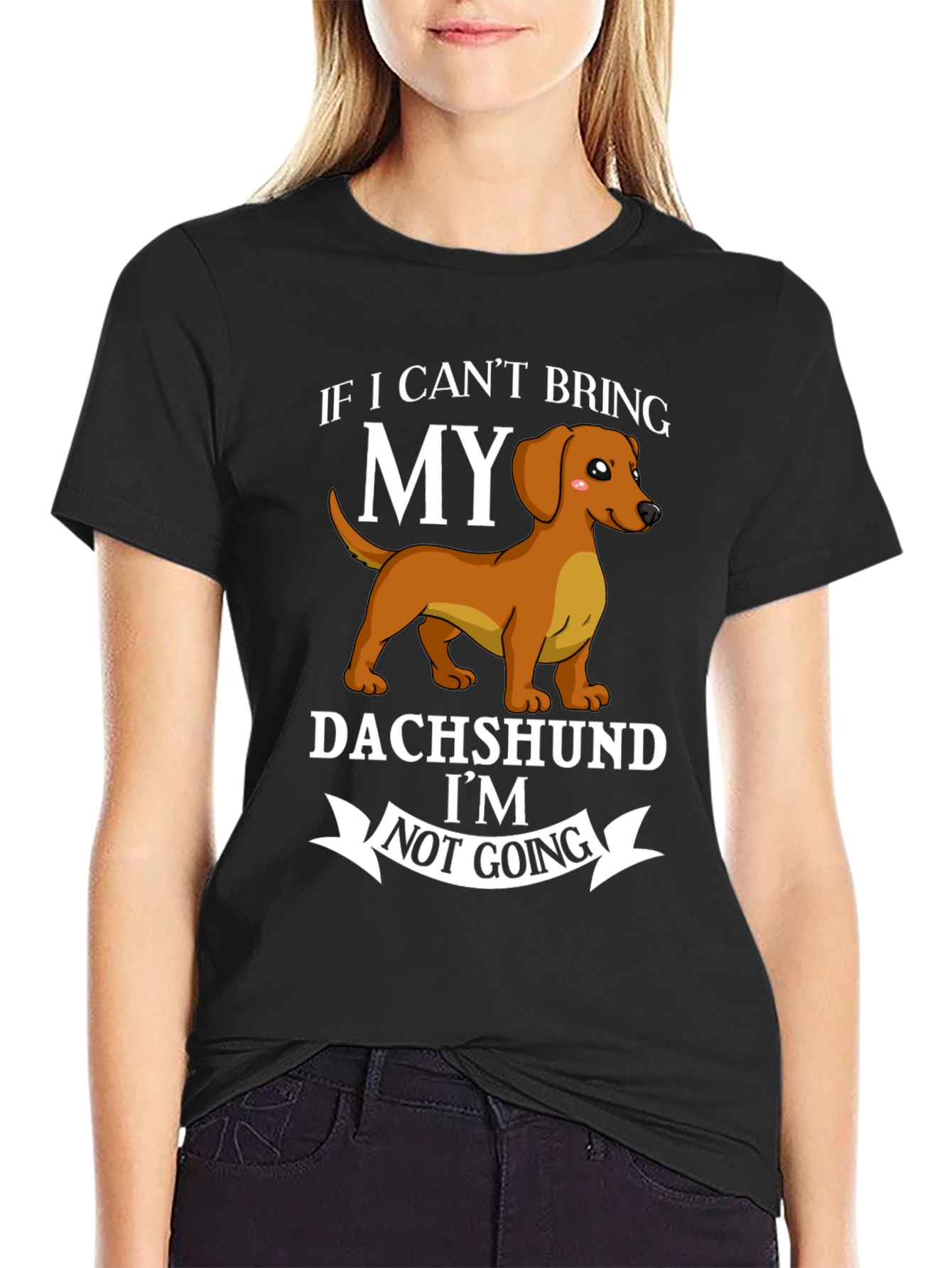 Dachshund Lover Graphic T-Shirt - Dog Breed Tee