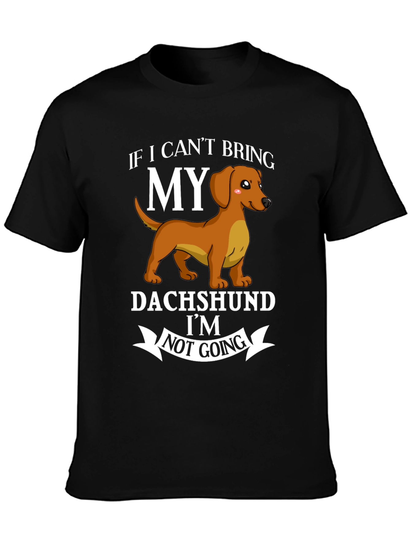 Dachshund Lover Graphic T-Shirt - Dog Breed Tee