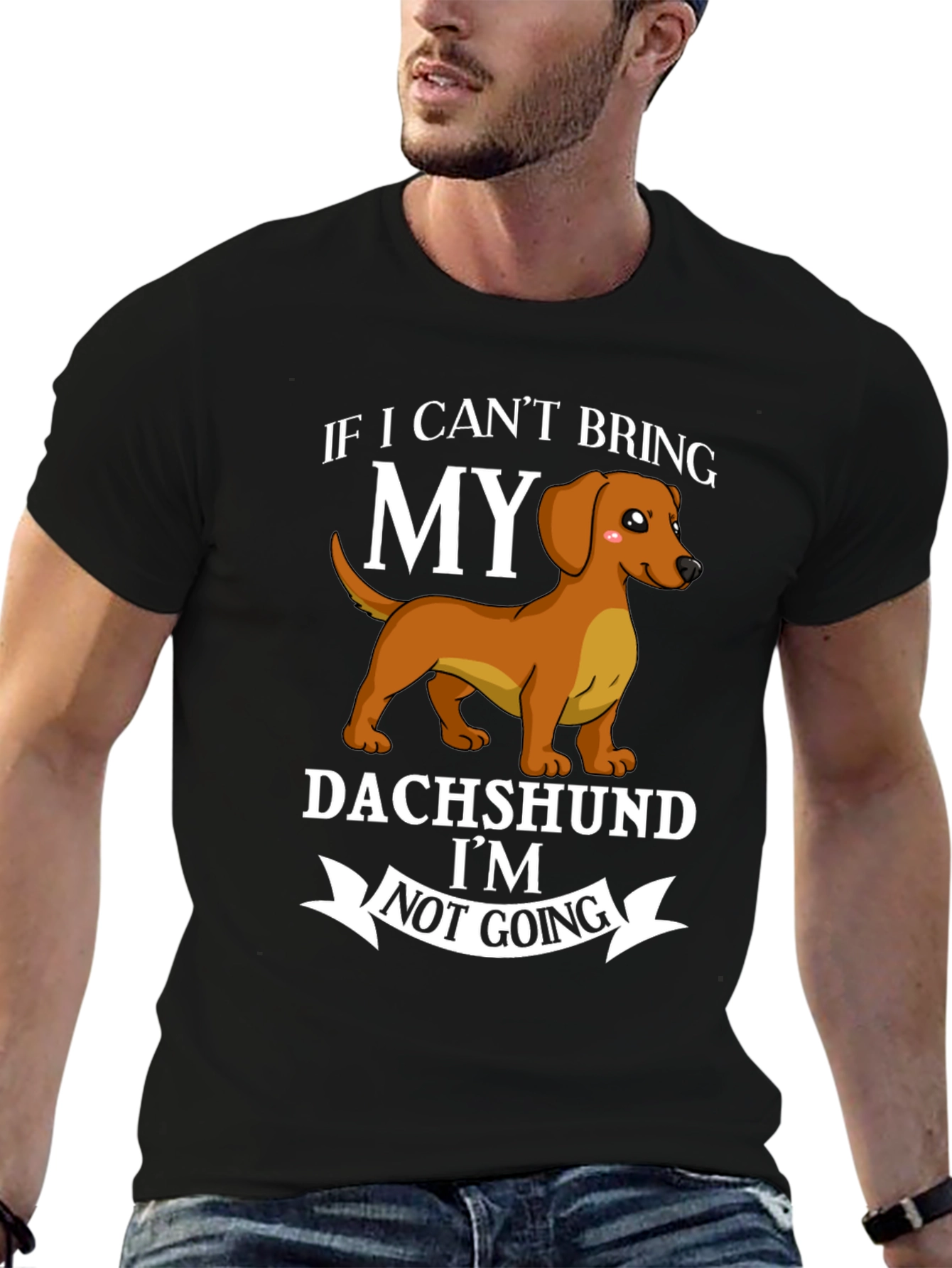 Dachshund Lover Graphic T-Shirt - Dog Breed Tee