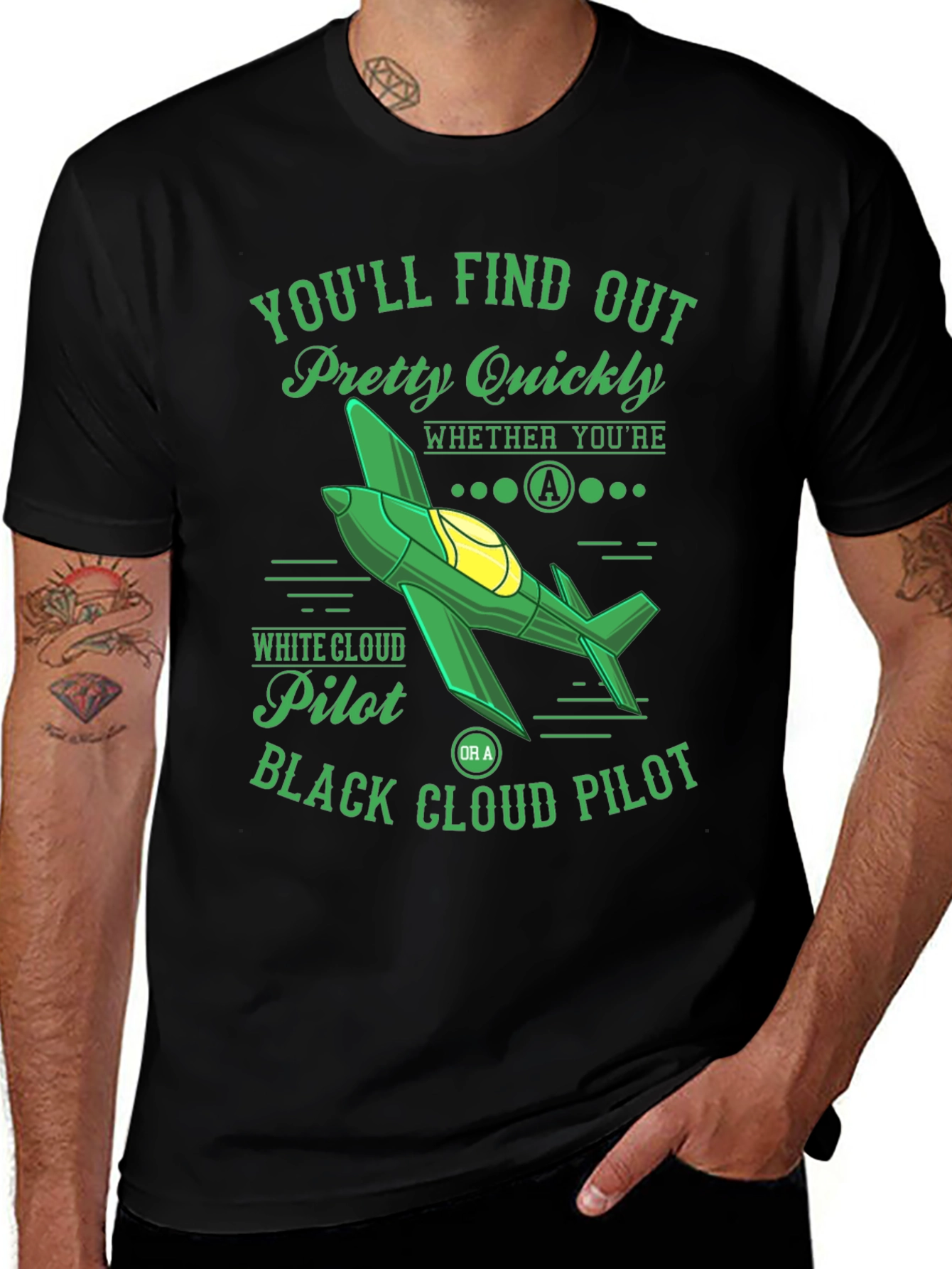 Pilot T-Shirt: Youll Find Out Pretty Quickly