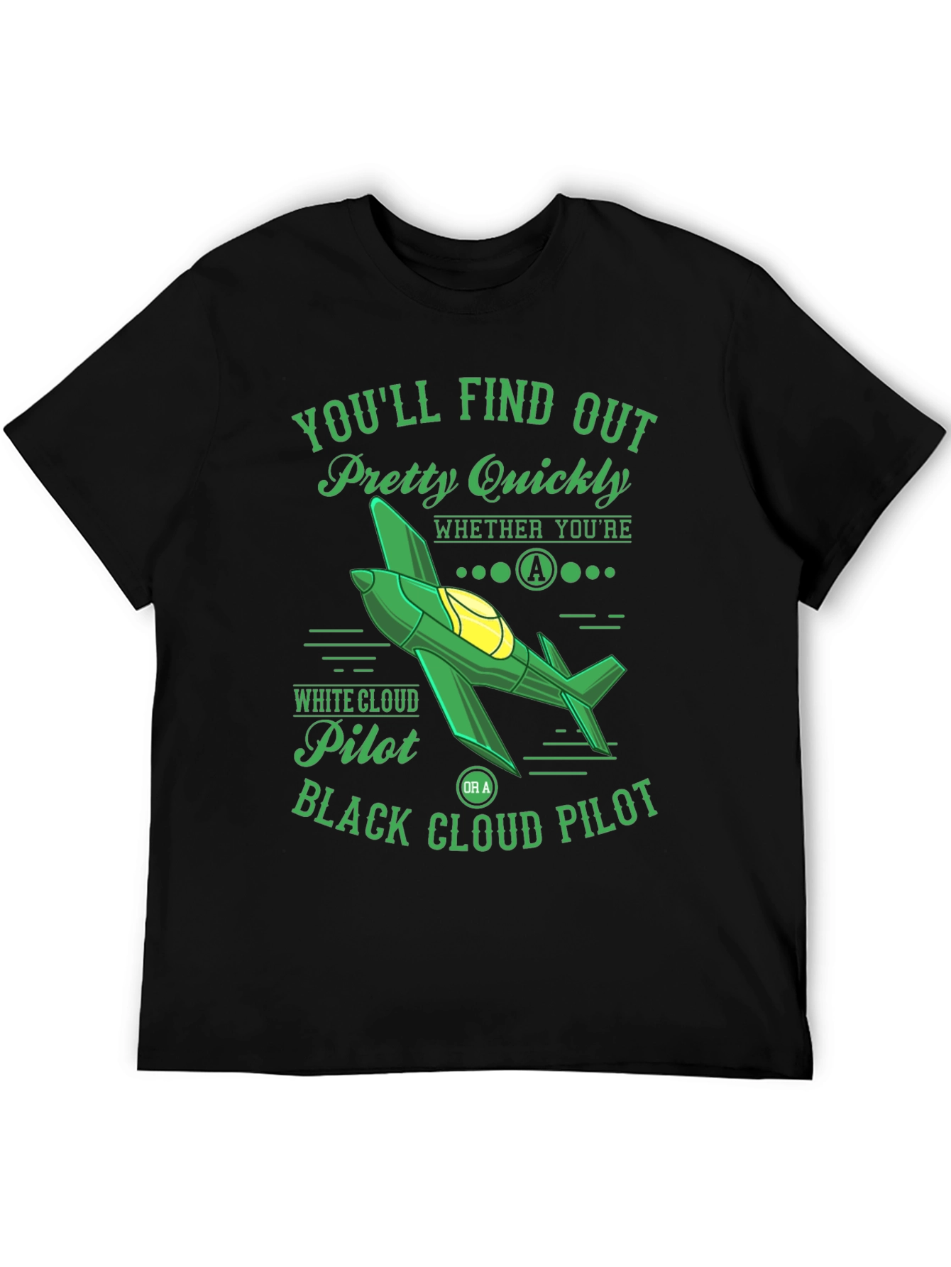 Pilot T-Shirt: Youll Find Out Pretty Quickly
