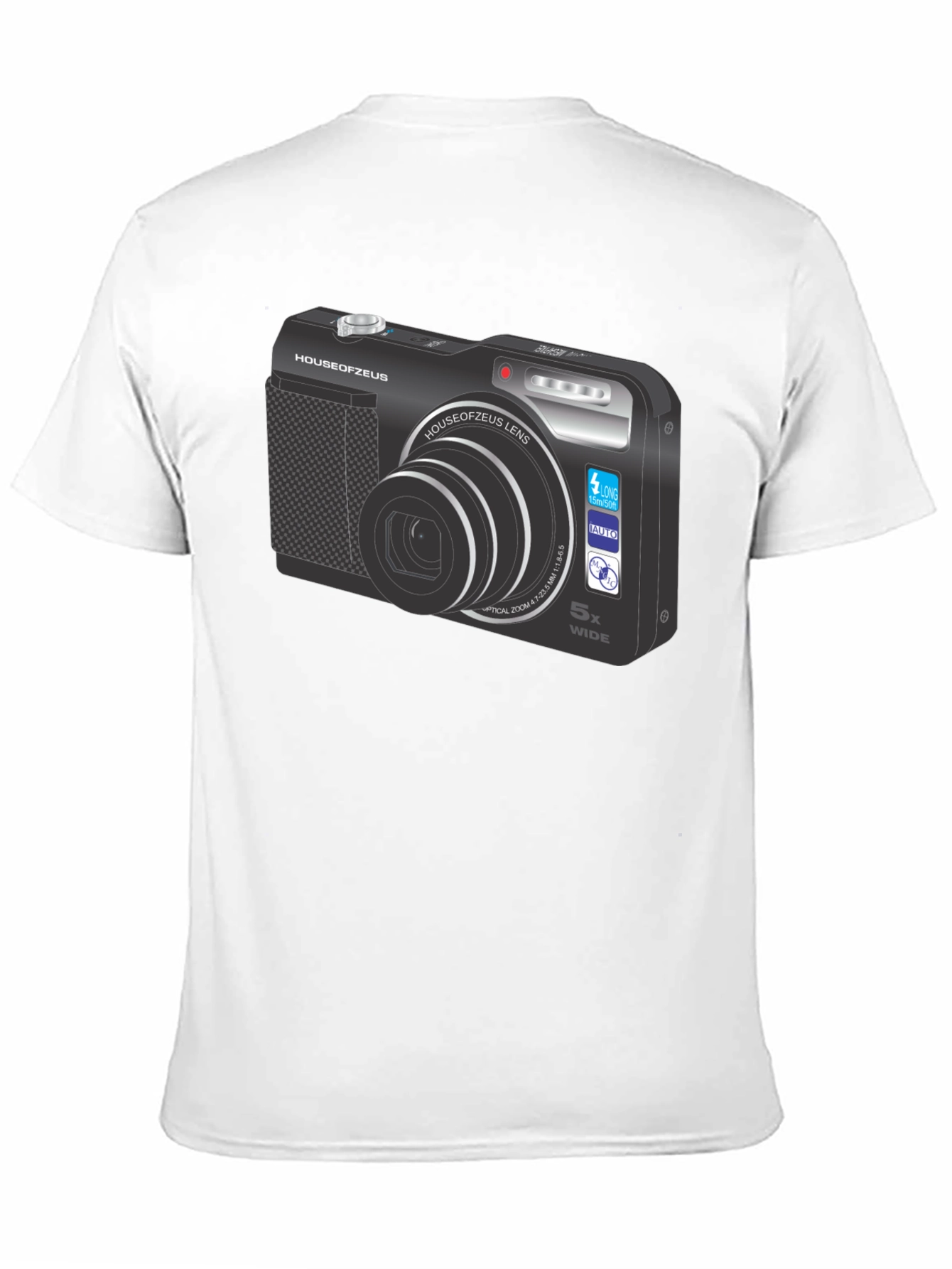 Camera Graphic Black T-Shirt