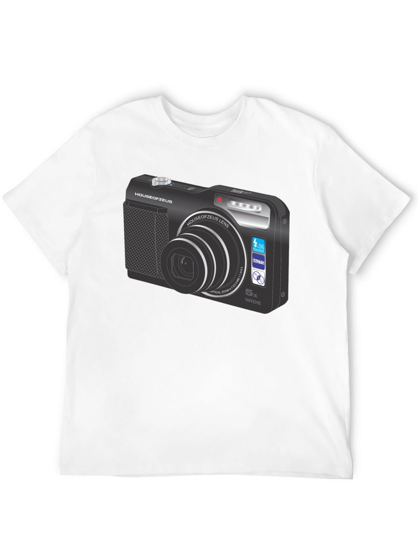 Camera Graphic Black T-Shirt