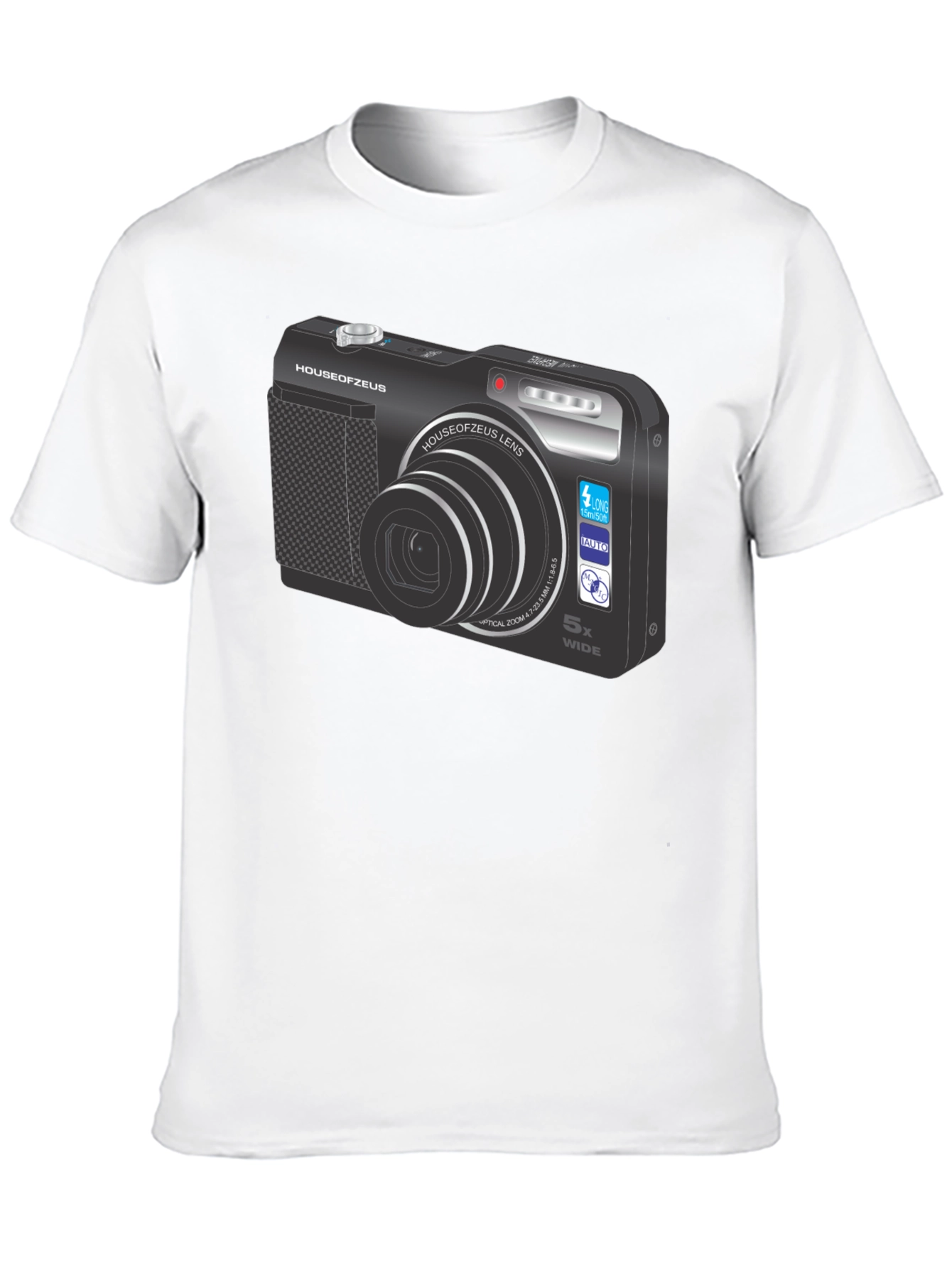 Camera Graphic Black T-Shirt