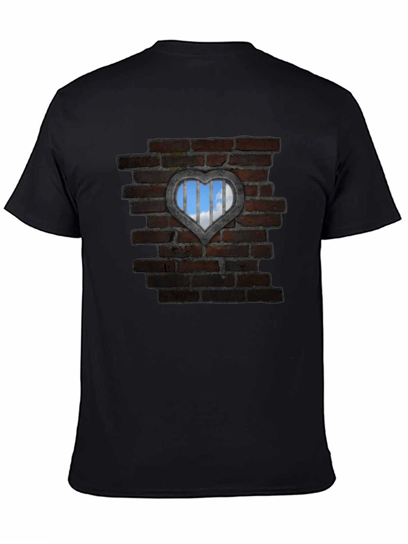 Heart Brick Wall T-Shirt
