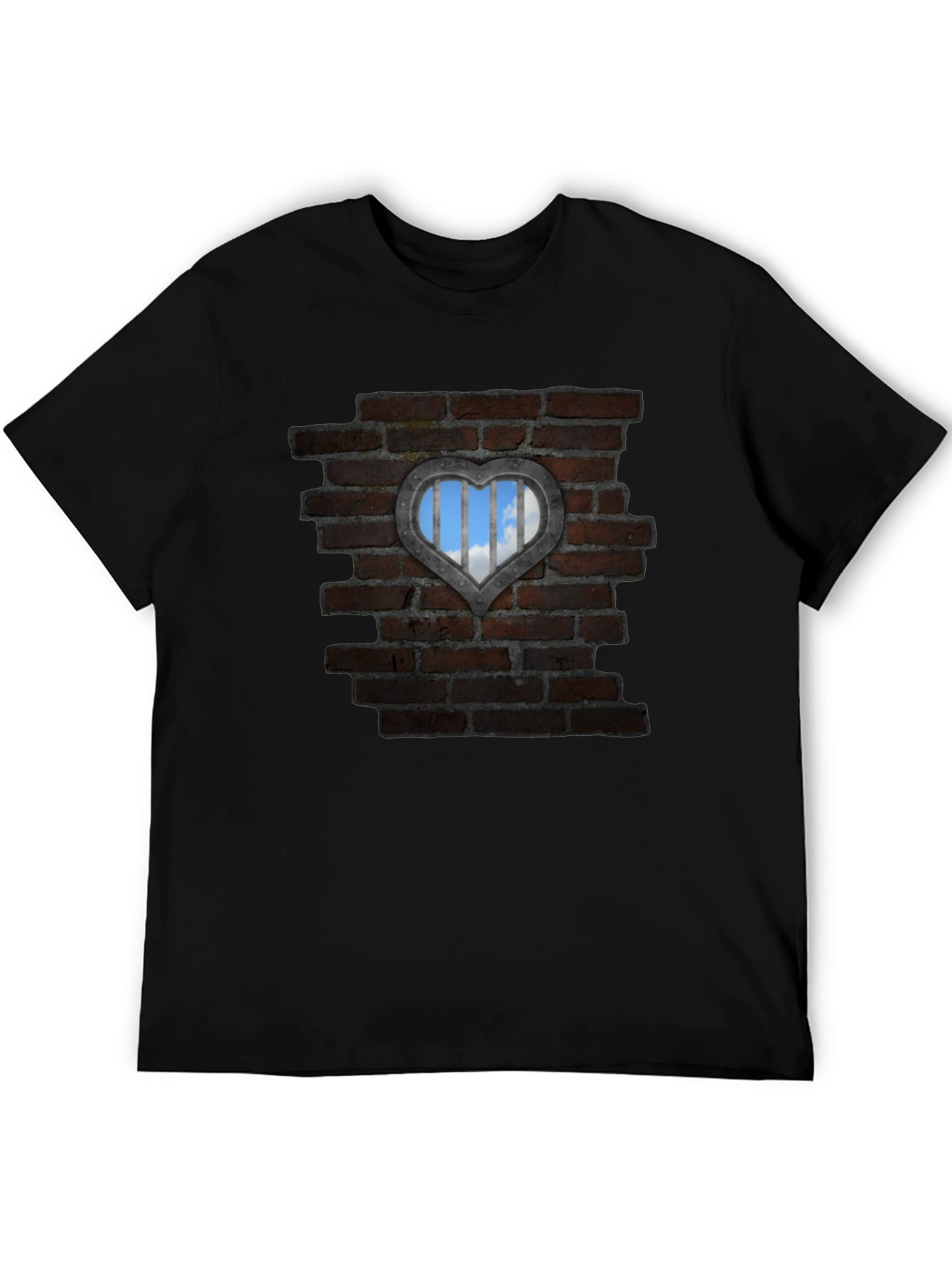 Heart Brick Wall T-Shirt