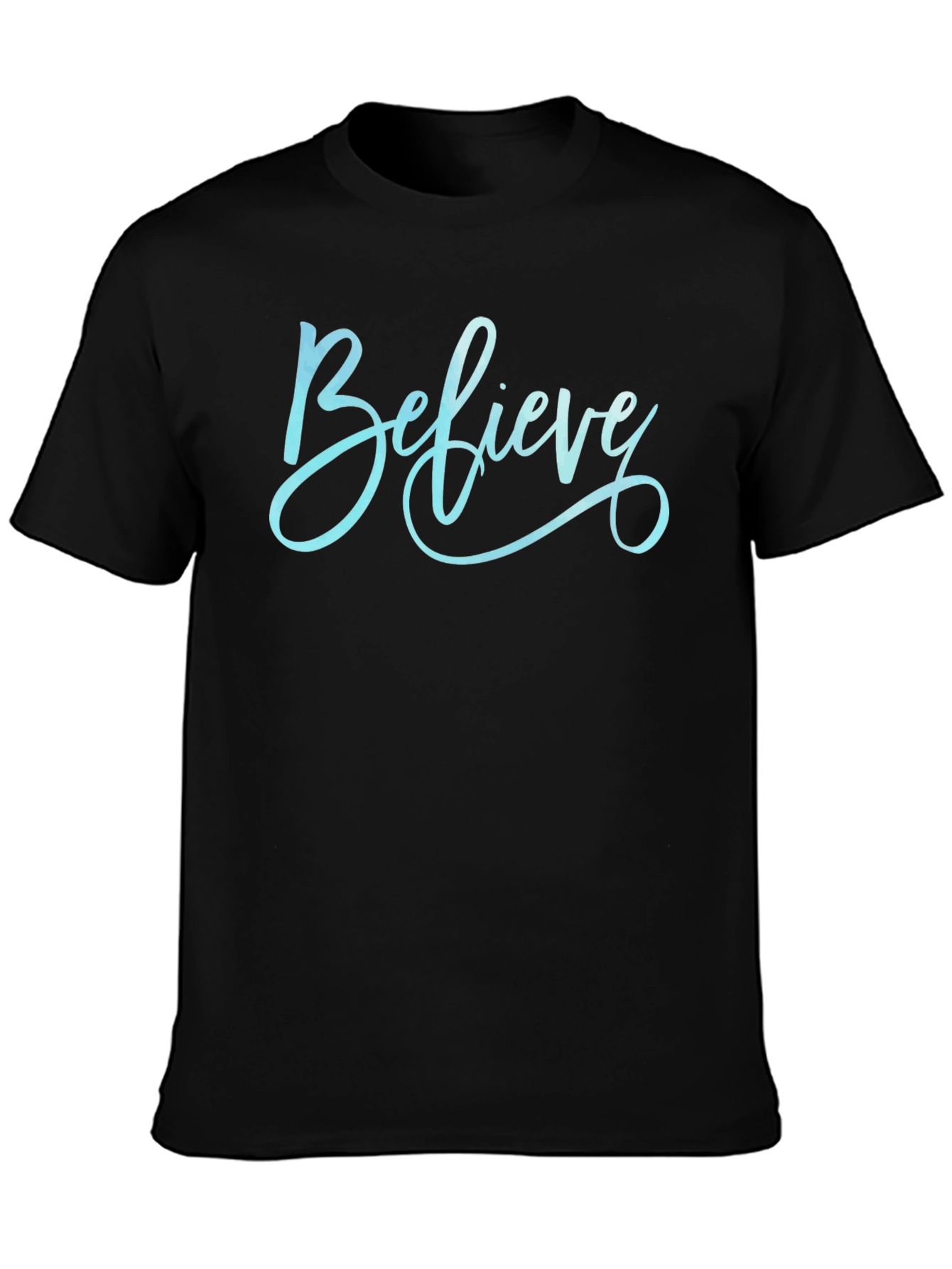 Believe Graphic Tee - Stylish Cotton Comfort