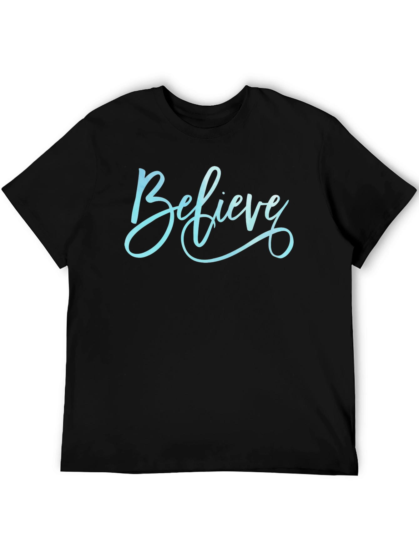 Believe Graphic Tee - Stylish Cotton Comfort