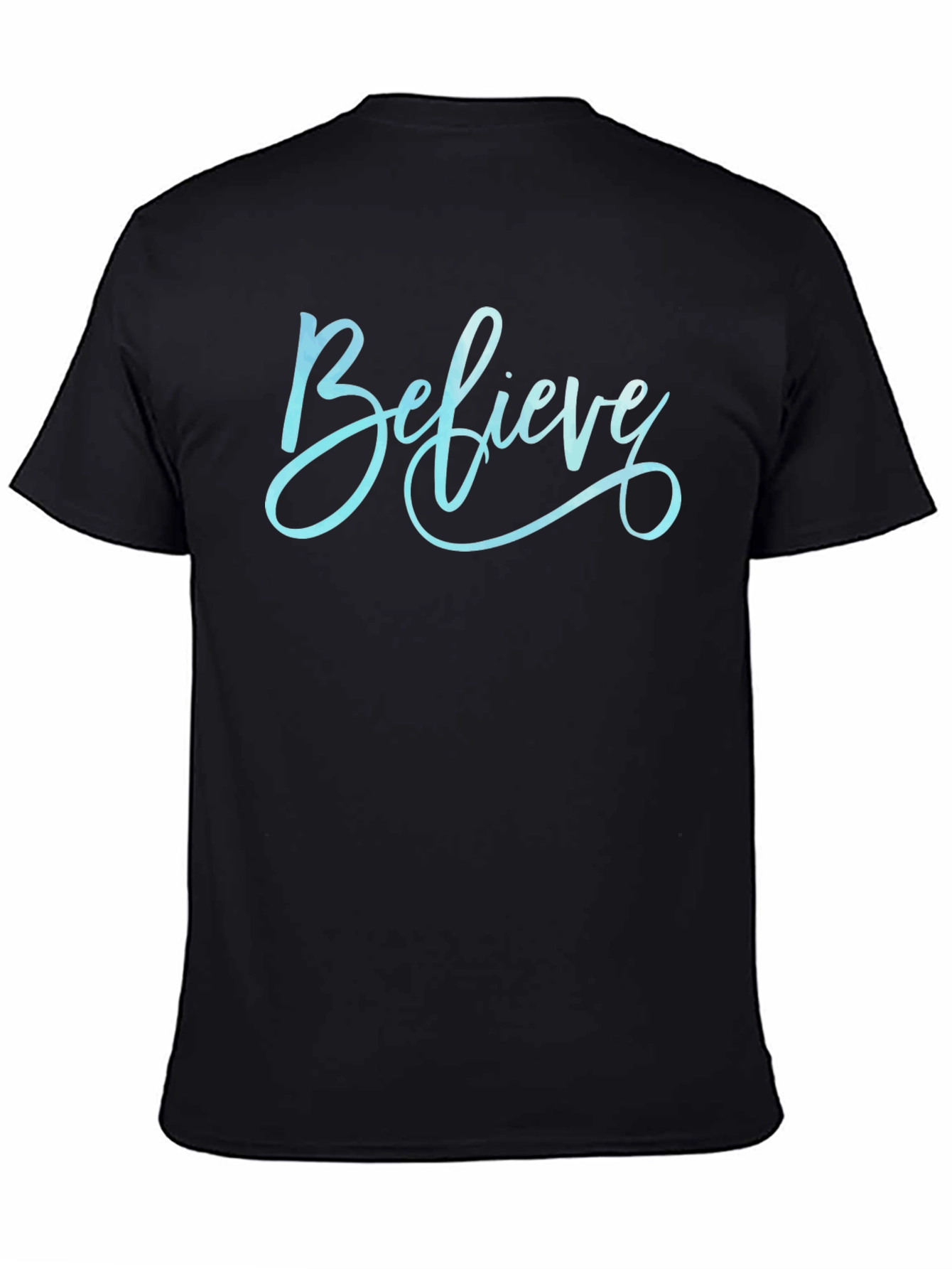 Believe Graphic Tee - Stylish Cotton Comfort