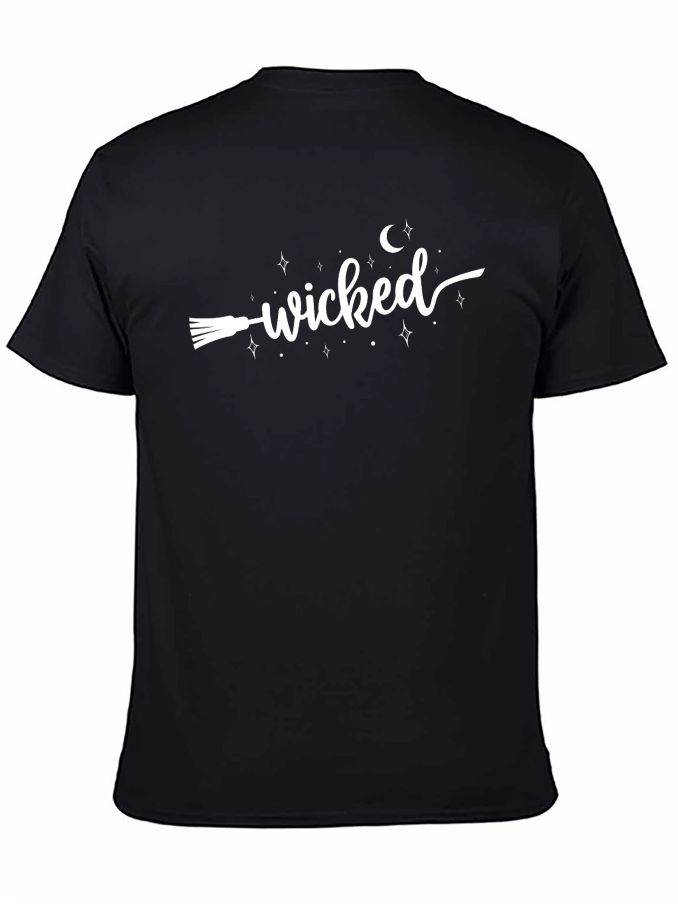 Wicked Witch Broom T-Shirt - Halloween Tee