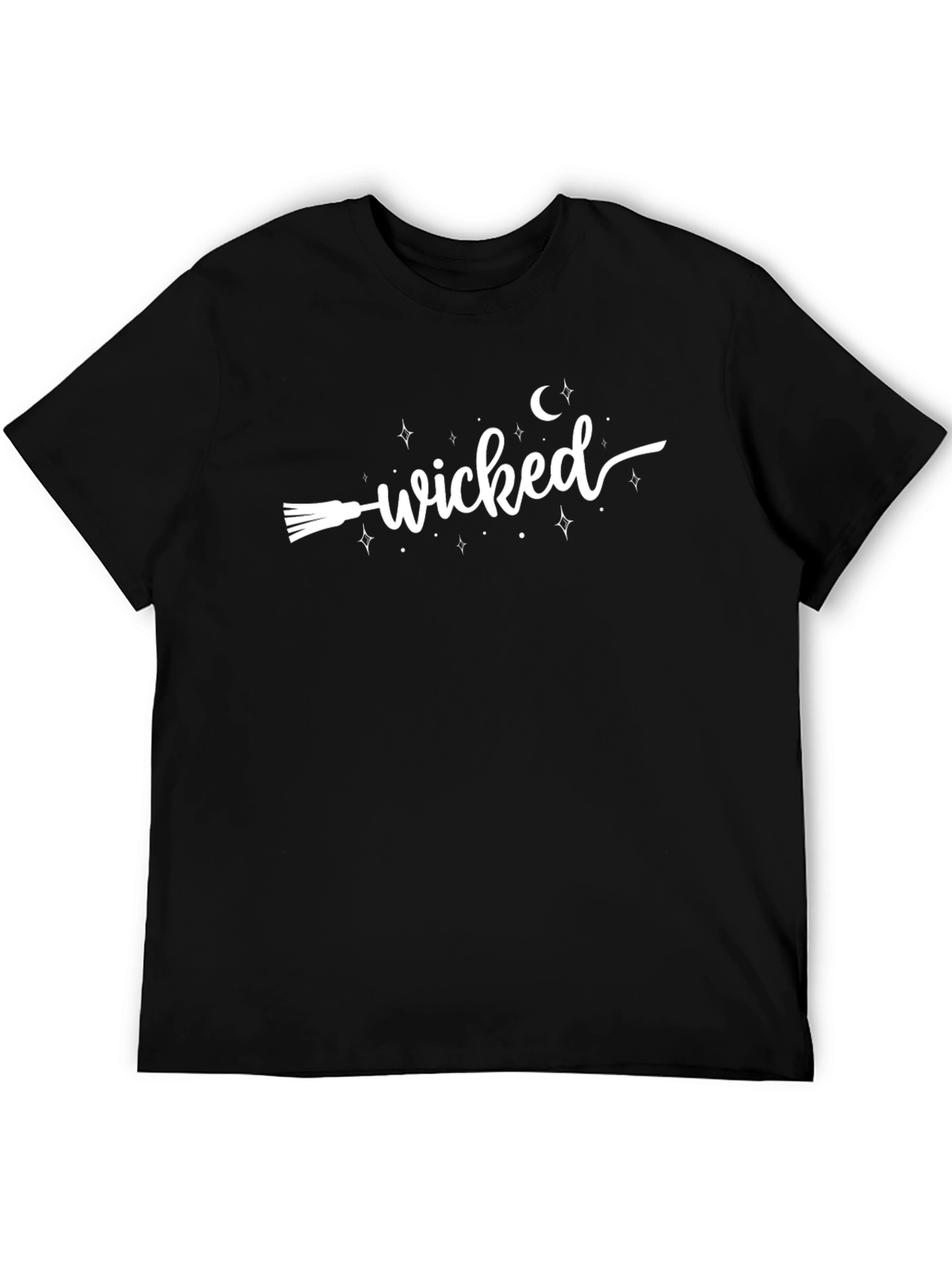 Wicked Witch Broom T-Shirt - Halloween Tee