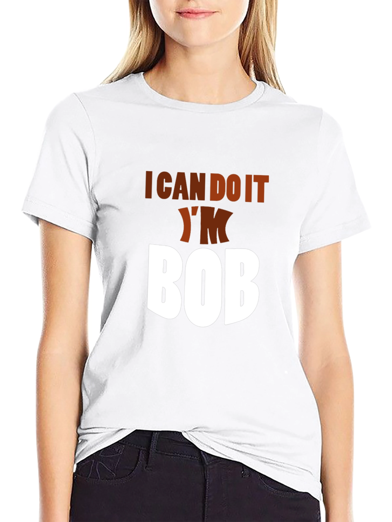 I Can Do It Im Bob Black Graphic Tee