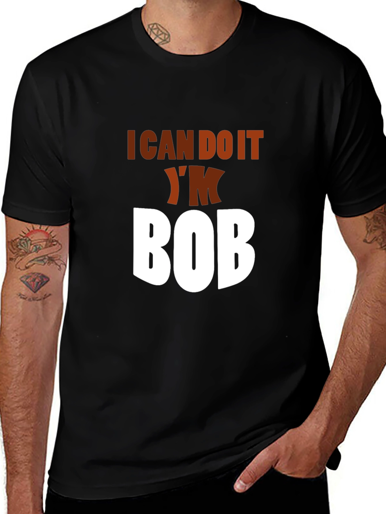 I Can Do It Im Bob Black Graphic Tee
