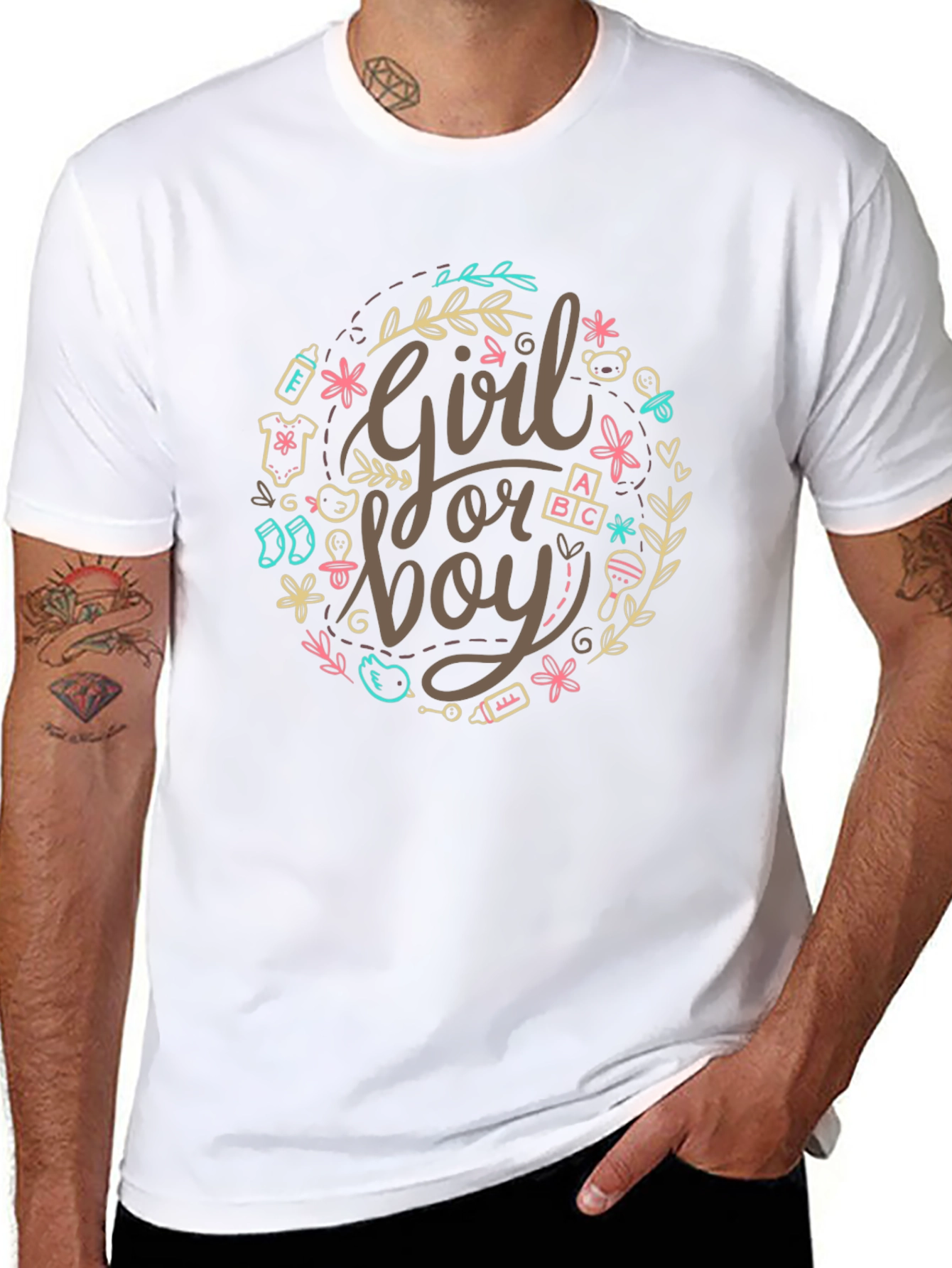 Gender Reveal T-Shirt: Girl or Boy?