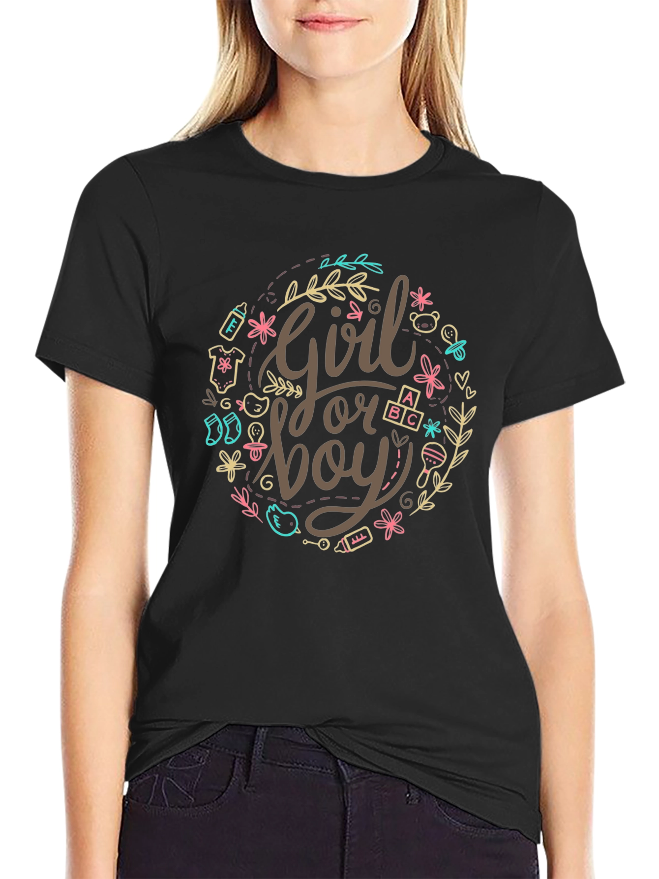 Gender Reveal T-Shirt: Girl or Boy?