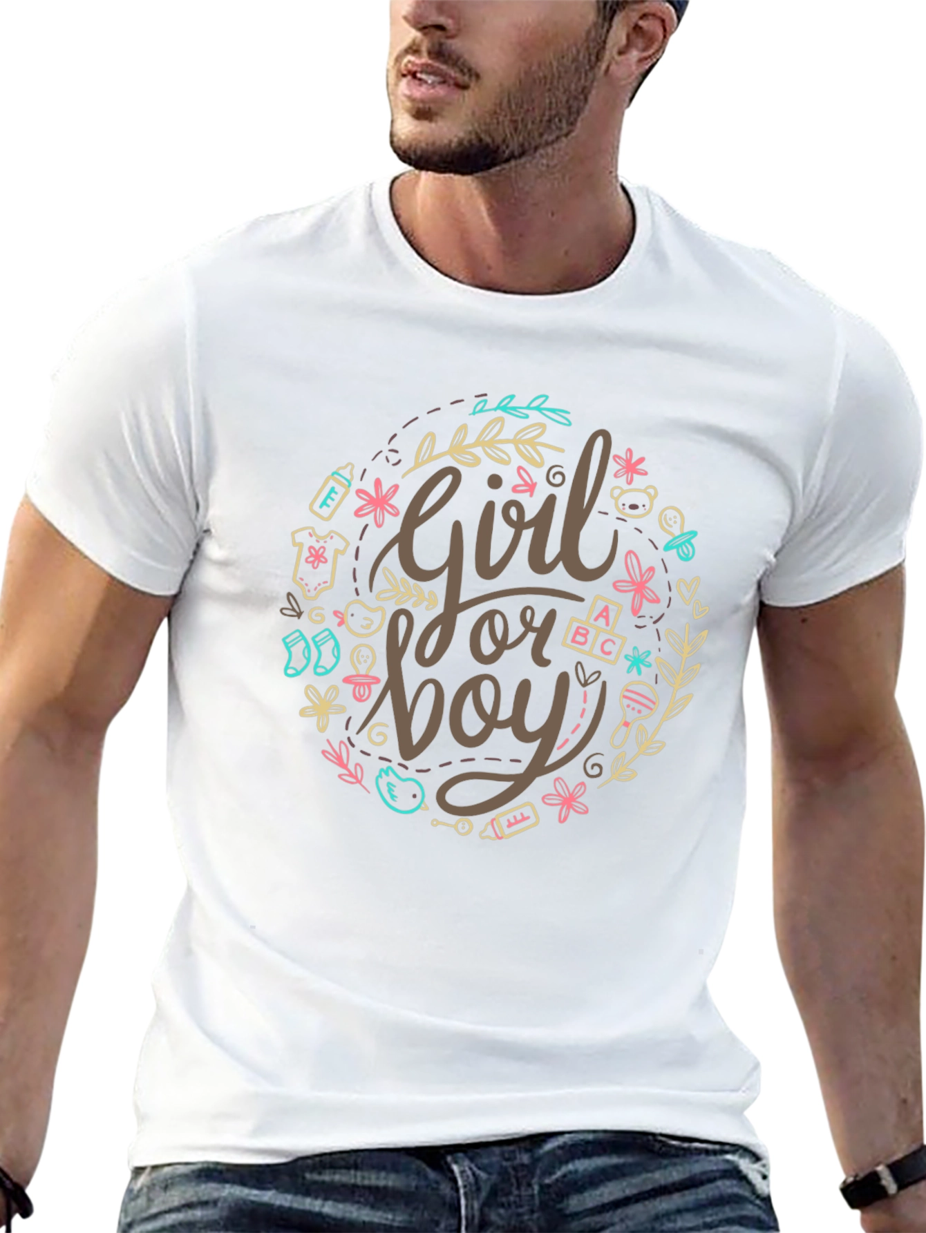 Gender Reveal T-Shirt: Girl or Boy?