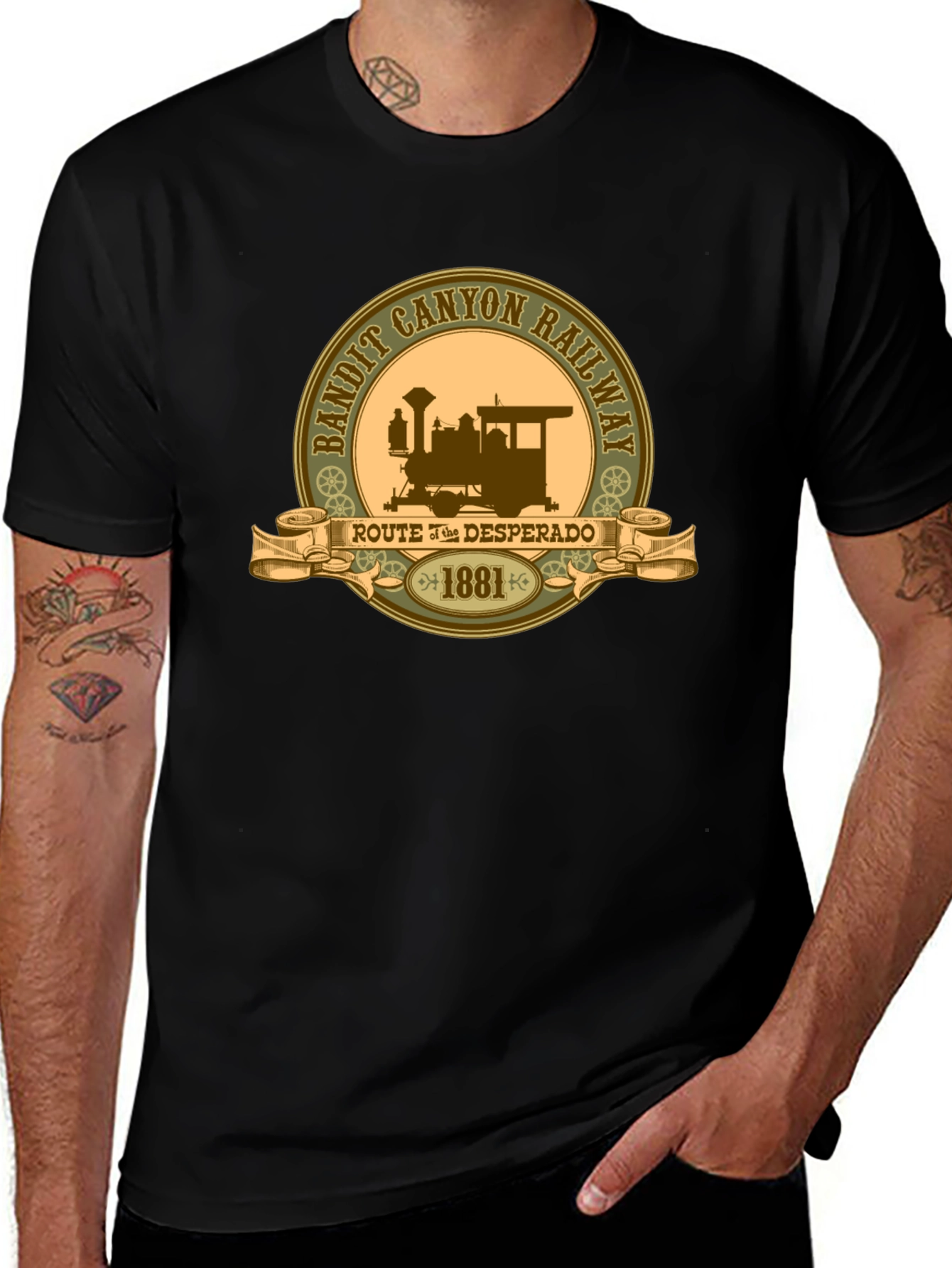 Bandit Canyon Railway Graphic T-Shirt