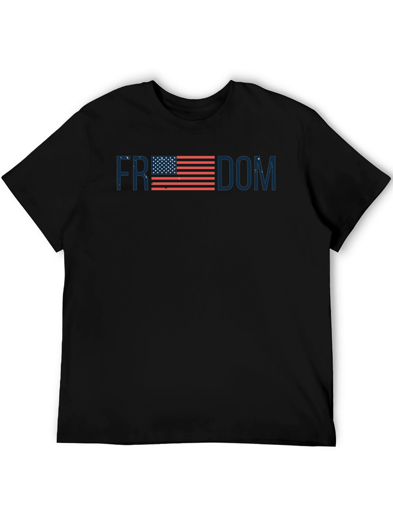 Freedom USA Flag Graphic T-Shirt