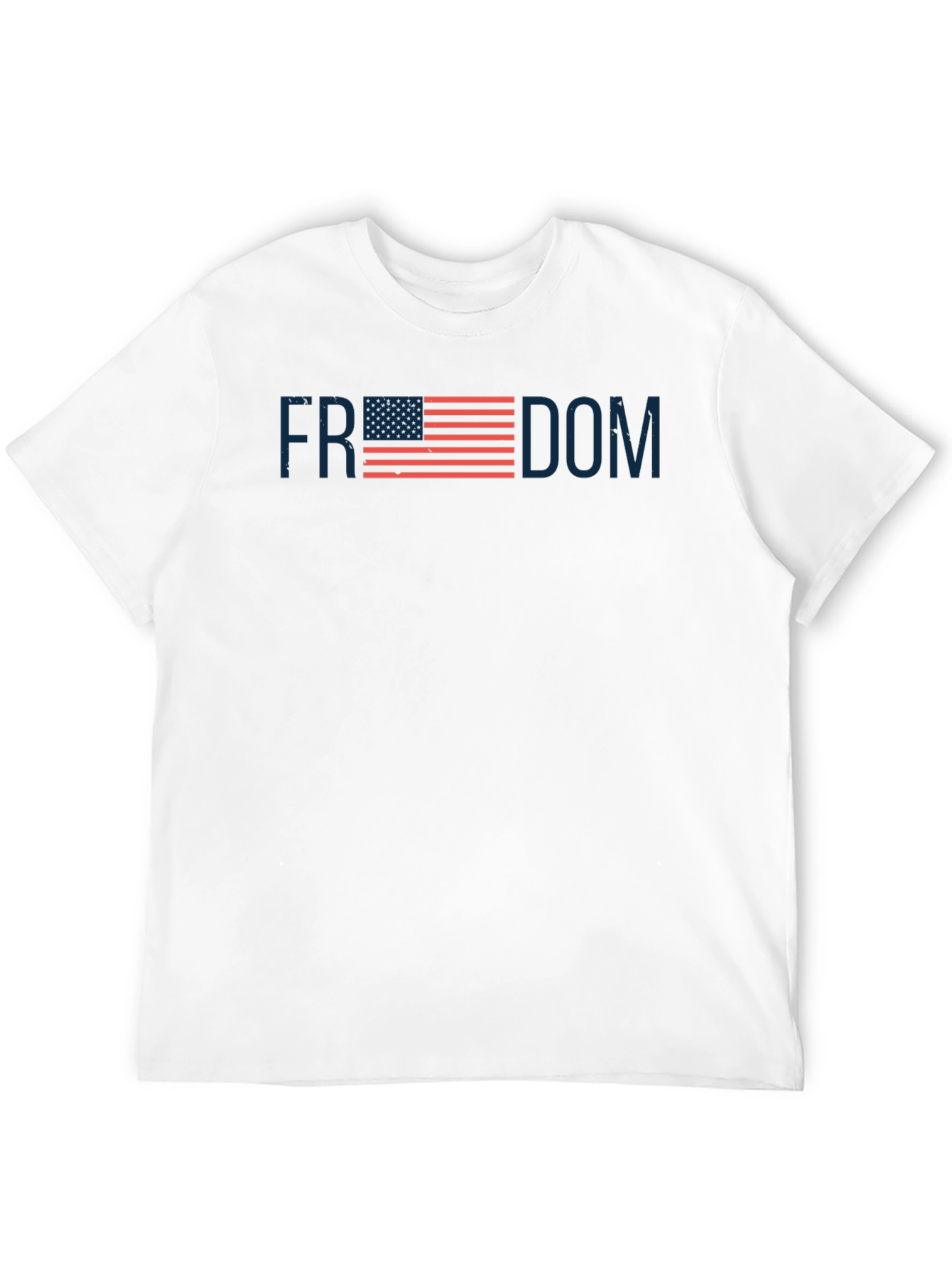 Freedom USA Flag Graphic T-Shirt