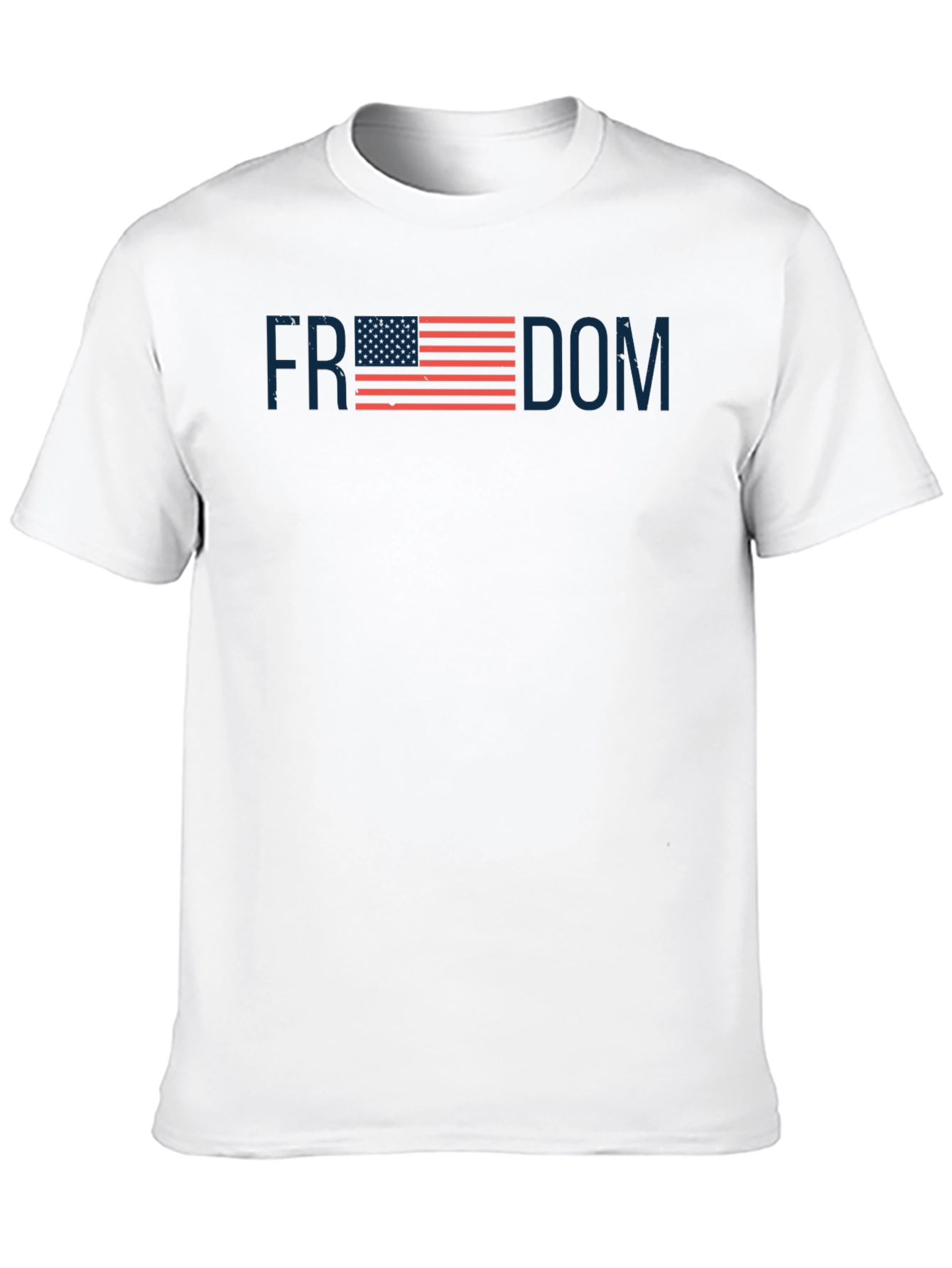 Freedom USA Flag Graphic T-Shirt