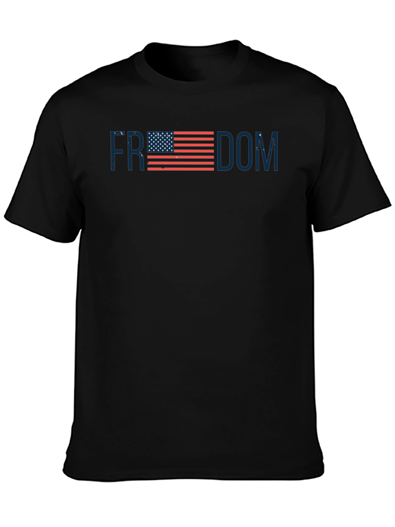 Freedom USA Flag Graphic T-Shirt