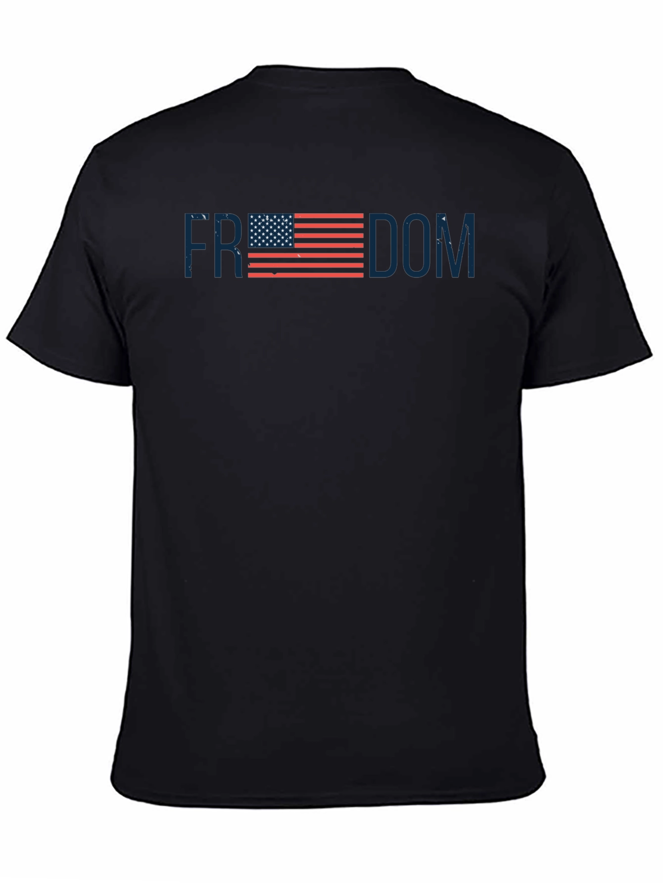 Freedom USA Flag Graphic T-Shirt