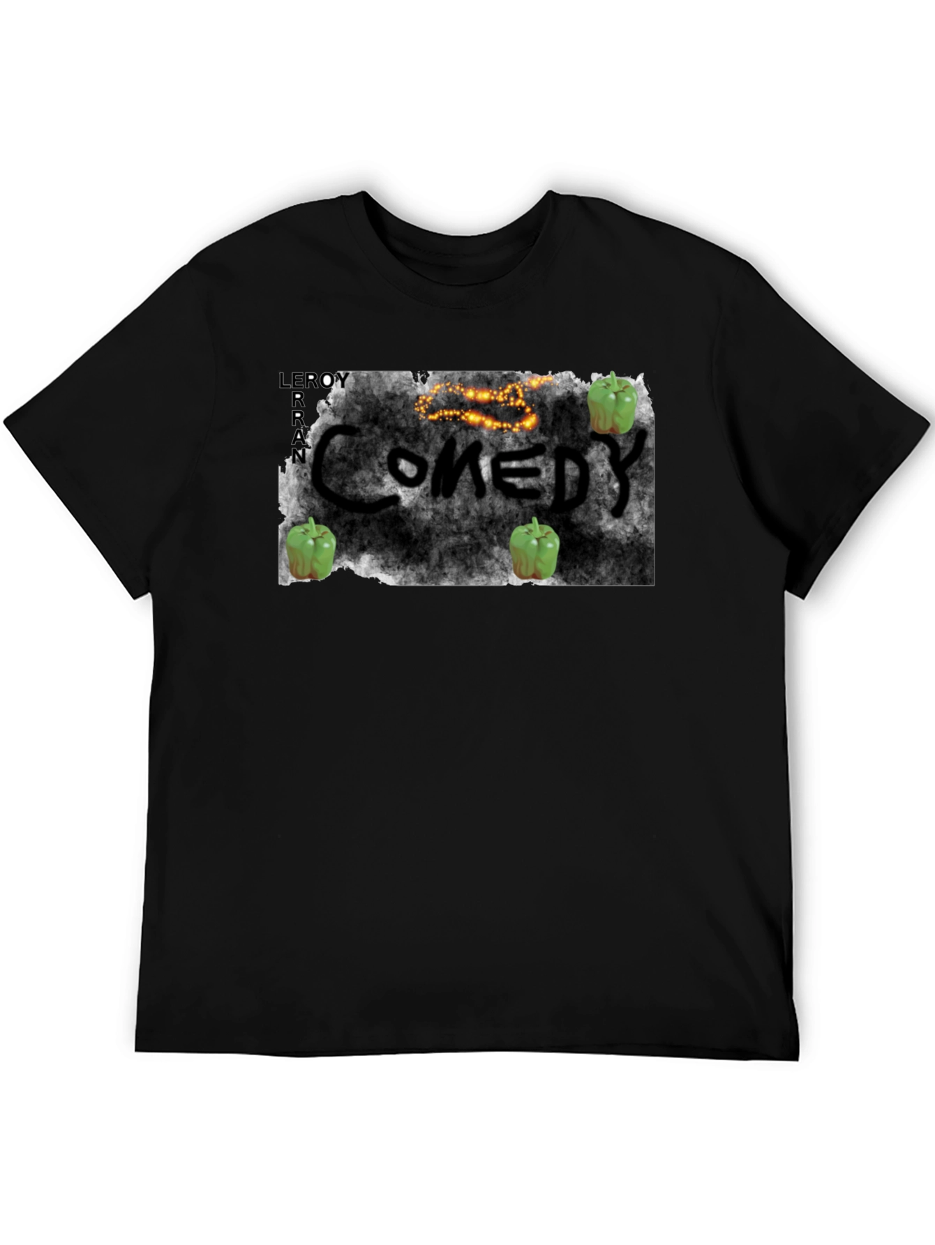 Comedy Pepper Black T-Shirt