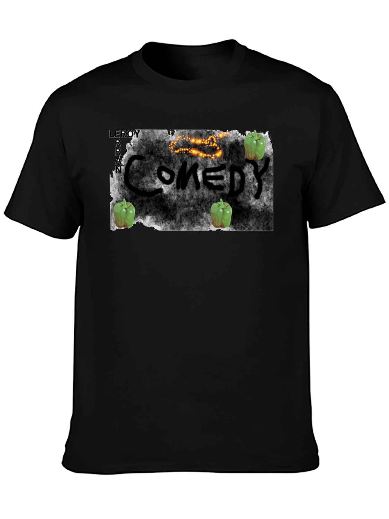Comedy Pepper Black T-Shirt