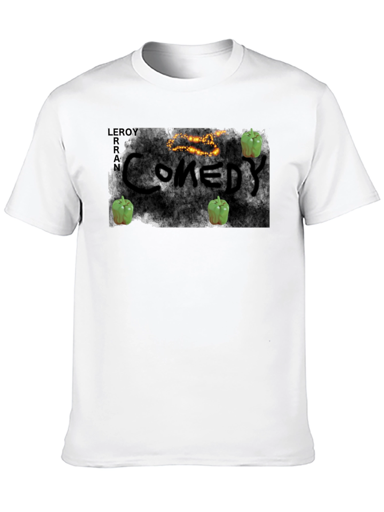 Comedy Pepper Black T-Shirt