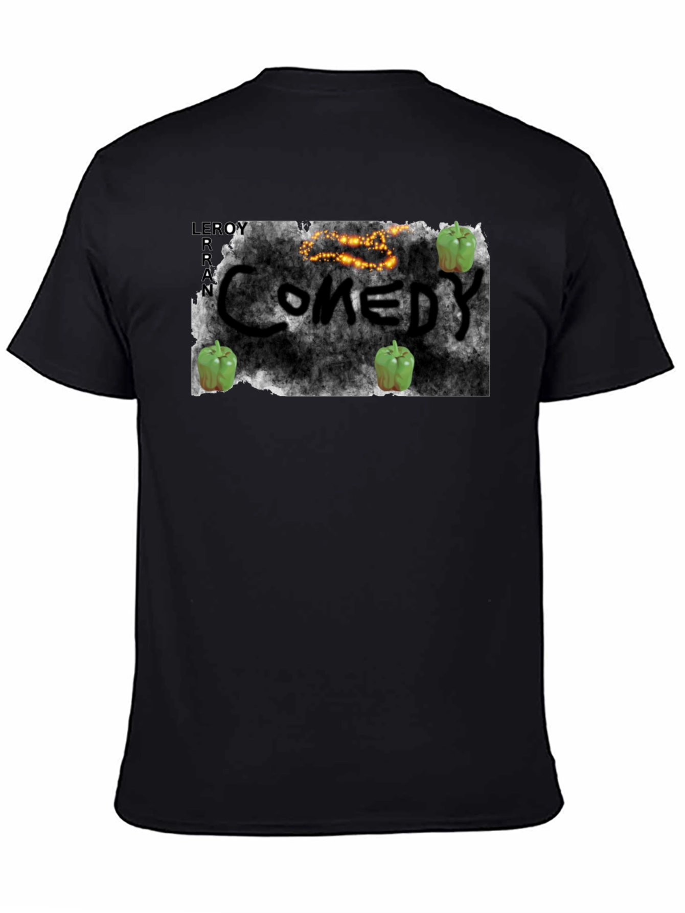 Comedy Pepper Black T-Shirt