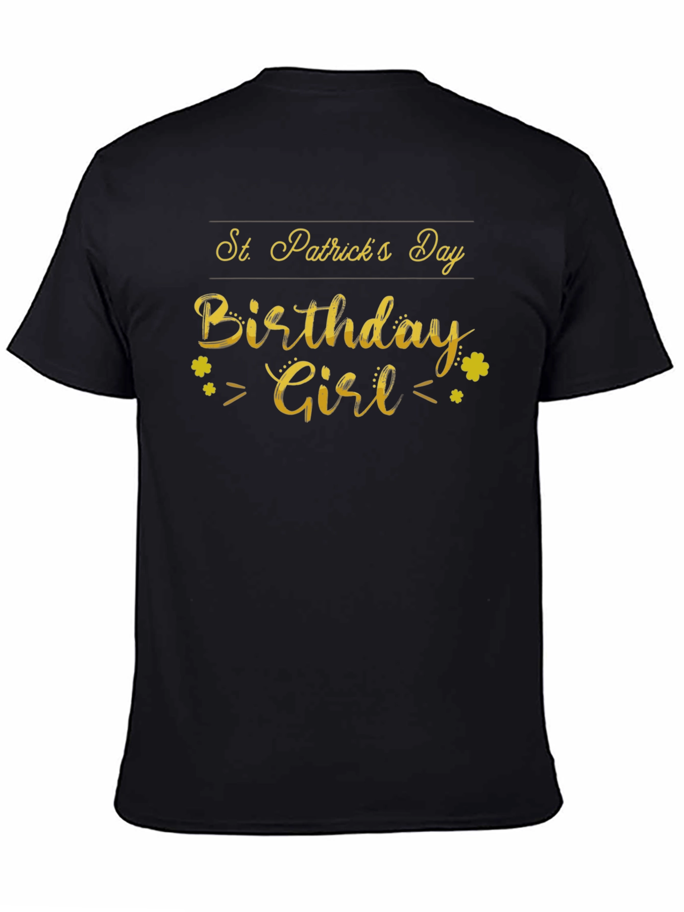 St. Patricks Day Birthday Girl T-Shirt