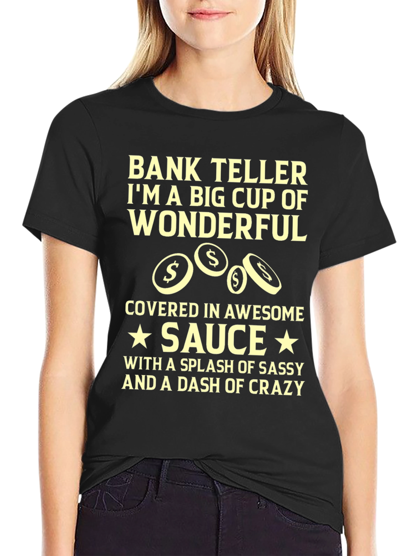 Bank Teller Wonderful Funny T-Shirt