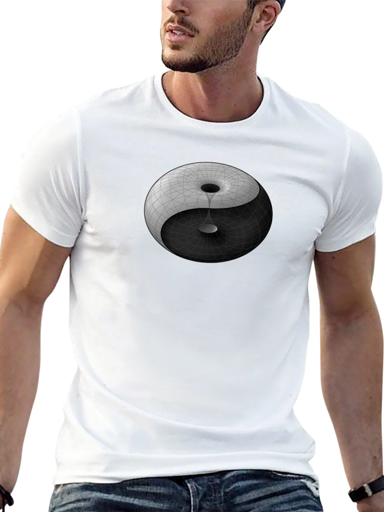 Yin Yang Torus T-Shirt - Balance Design Tee