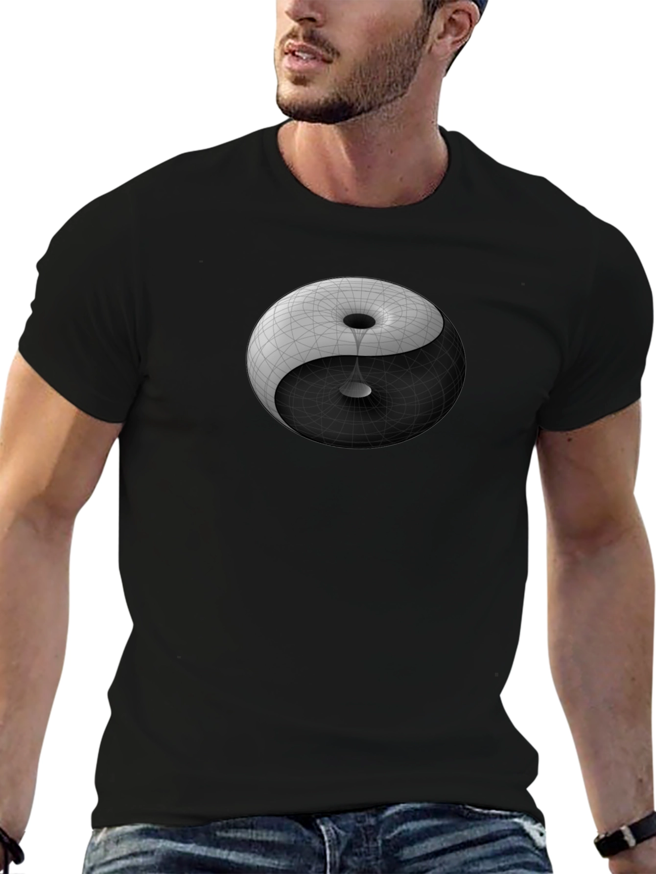 Yin Yang Torus T-Shirt - Balance Design Tee