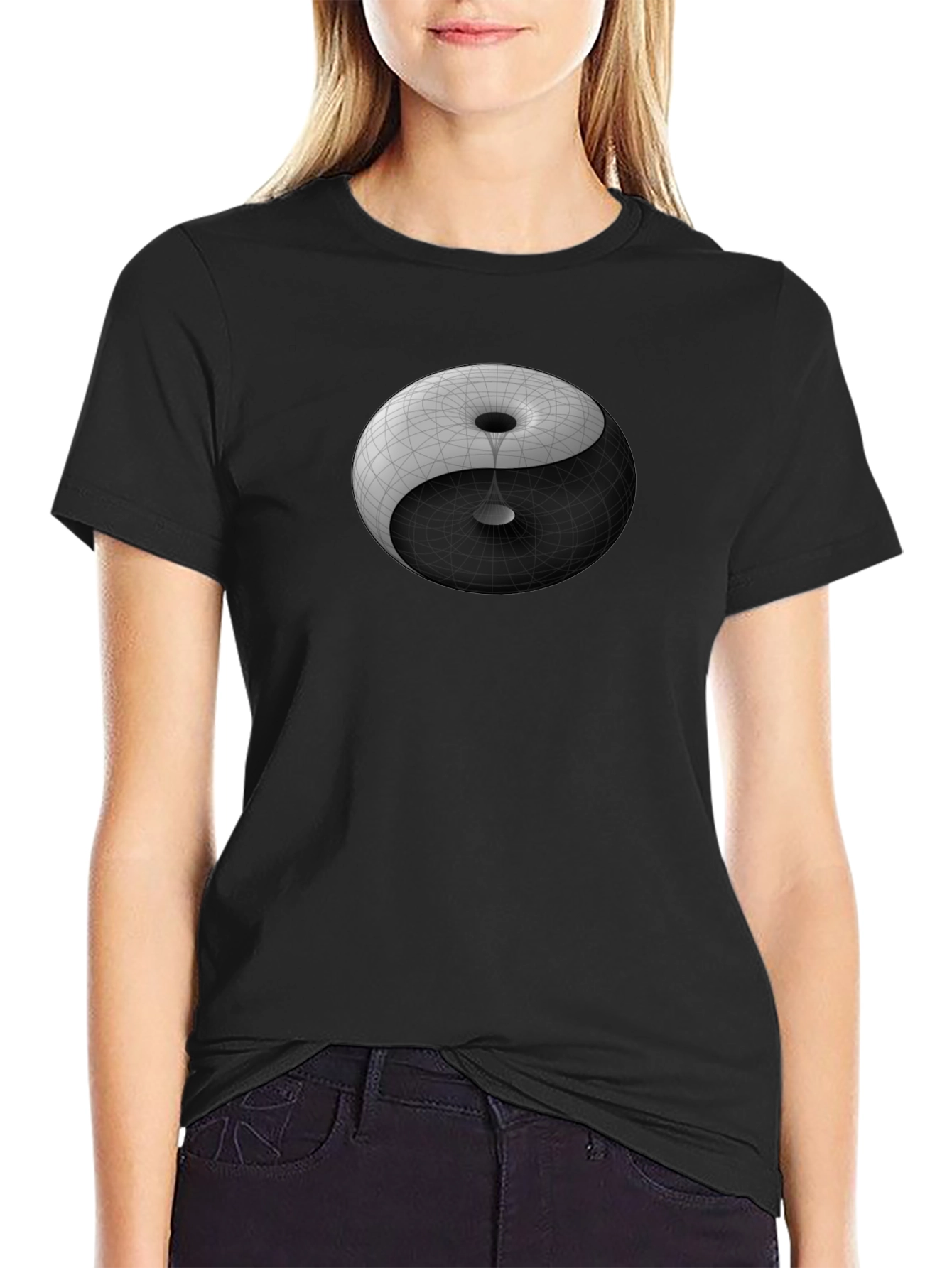 Yin Yang Torus T-Shirt - Balance Design Tee