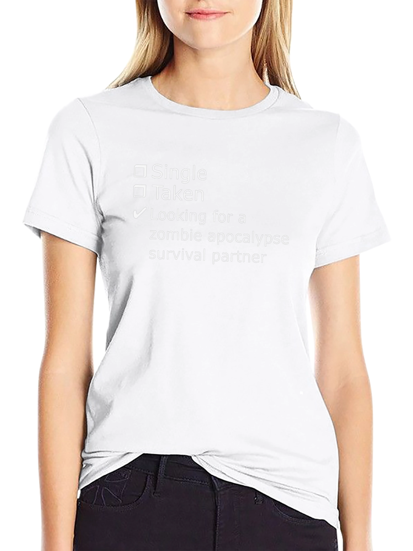 Zombie Apocalypse Survival Partner T-Shirt - Black